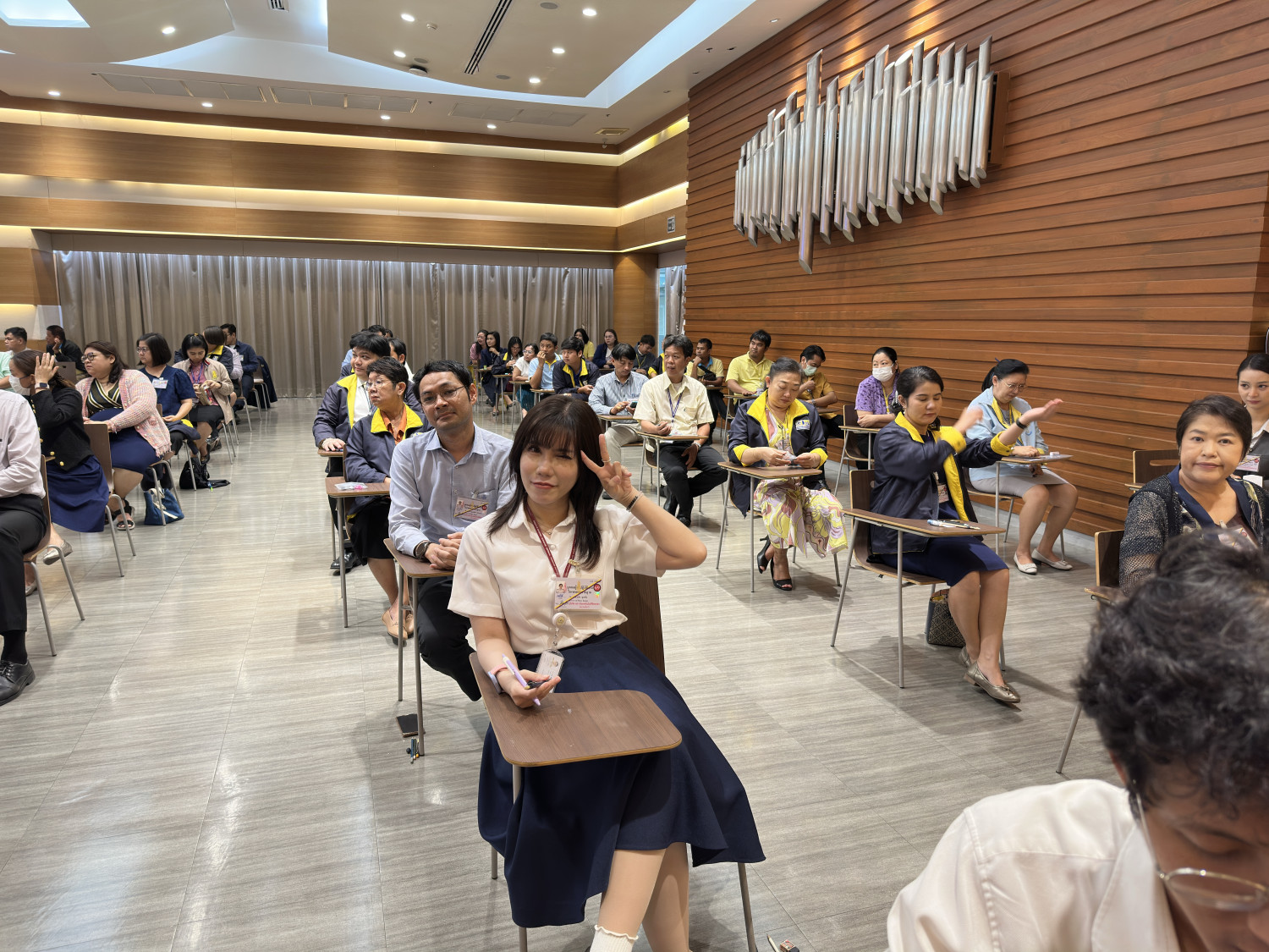 สจด. จัดสอบภาษาอังกฤษ TOEIC Practice Test ให้บุคลากรสถาบันฯ — 3 ตุลาคม 2025 — สถาบันเทคโนโลยีจิตรลดา CDTI