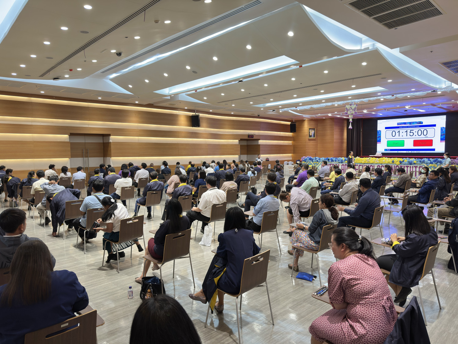สจด. จัดสอบภาษาอังกฤษ TOEIC Practice Test ให้บุคลากรสถาบันฯ — 3 ตุลาคม 2025 — สถาบันเทคโนโลยีจิตรลดา CDTI