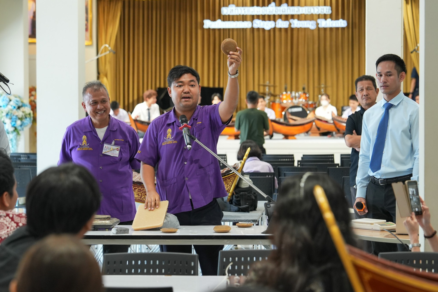 สจด. ร่วมจัดกิจกรรมนิทรรศน์รัตนโกสินทร์ : “ซ่อม สร้างเครื่อง (ดนตรีไทย) เพื่อสร้างคน” ตอน “ระนาดเอก” — 3 พฤศจิกายน 2025 — สถาบันเทคโนโลยีจิตรลดา CDTI