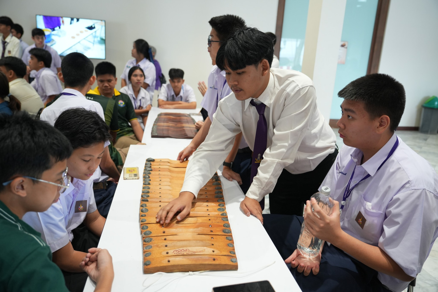 สจด. ร่วมจัดกิจกรรมนิทรรศน์รัตนโกสินทร์ : “ซ่อม สร้างเครื่อง (ดนตรีไทย) เพื่อสร้างคน” ตอน “ระนาดเอก” — 3 พฤศจิกายน 2025 — สถาบันเทคโนโลยีจิตรลดา CDTI