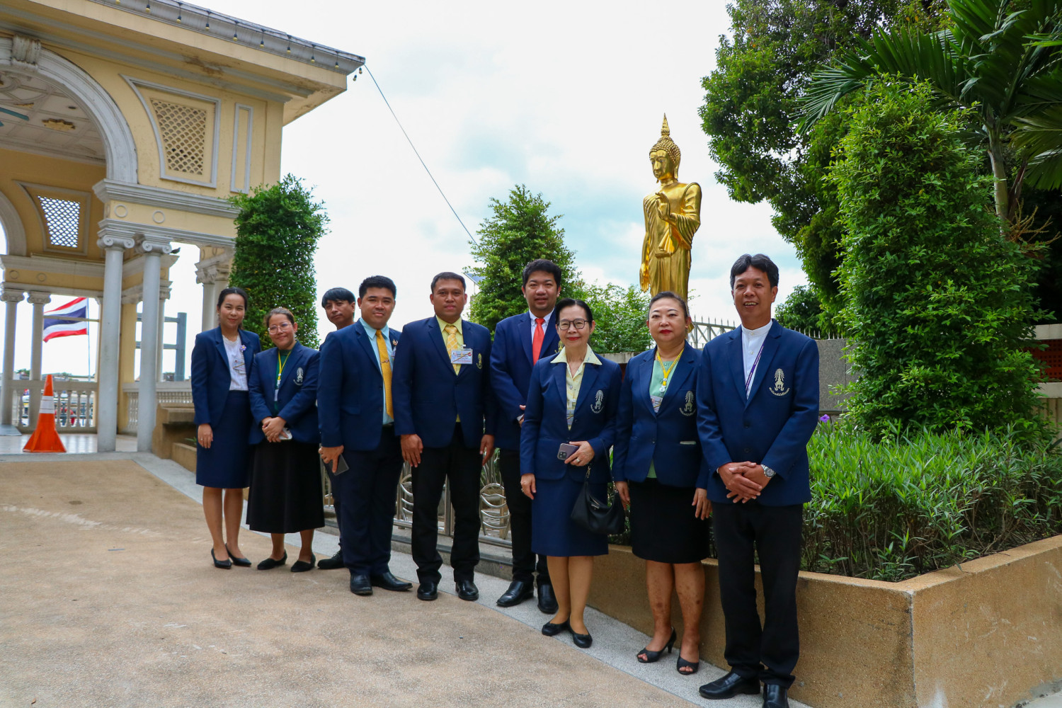 สจด. ร่วมวางพวงมาลาถวายราชสักการะ น้อมรำลึกเนื่องในวันมหิดล — 25 กันยายน 2025 — สถาบันเทคโนโลยีจิตรลดา CDTI
