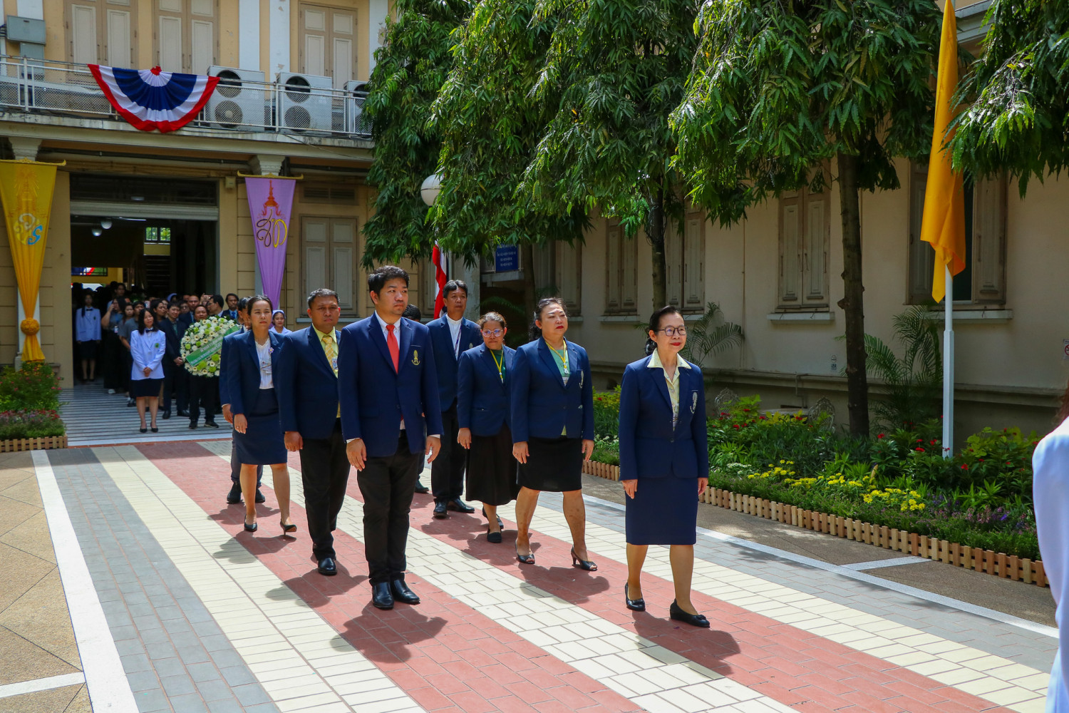 สจด. ร่วมวางพวงมาลาถวายราชสักการะ น้อมรำลึกเนื่องในวันมหิดล — 25 กันยายน 2025 — สถาบันเทคโนโลยีจิตรลดา CDTI