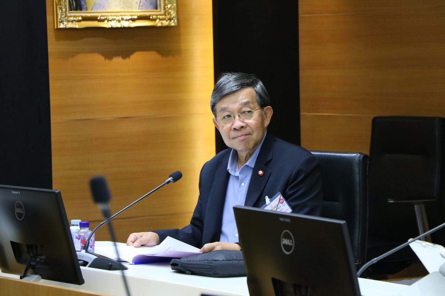ประชุมคณะกรรมการติดตาม ตรวจสอบ และประเมินผลการปฏิบัติงานของสถาบันเทคโนโลยีจิตรลดา ครั้งที่ 4/2568 — 3 ตุลาคม 2025 — สถาบันเทคโนโลยีจิตรลดา CDTI