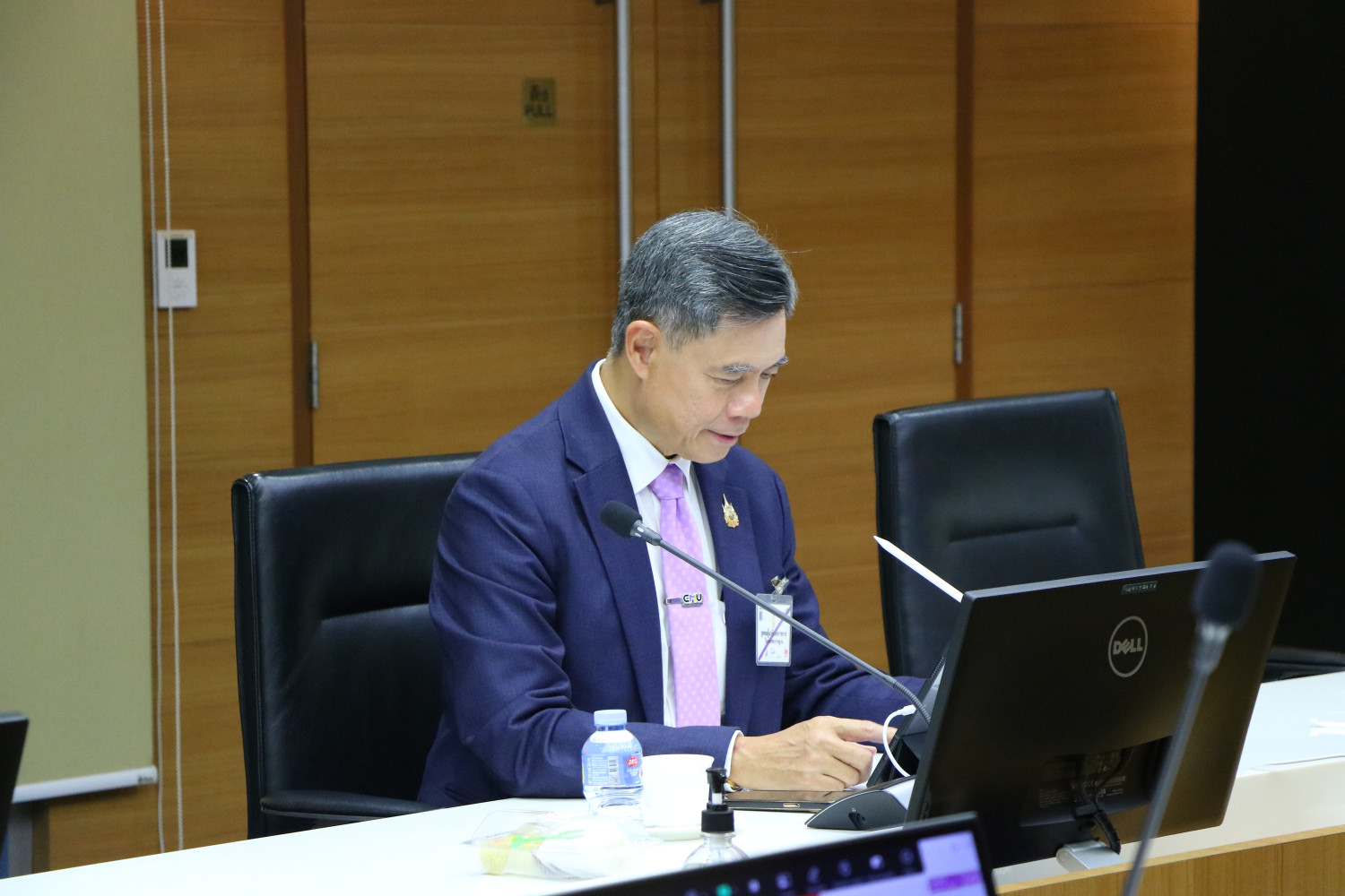 ประชุมคณะกรรมการติดตาม ตรวจสอบ และประเมินผลการปฏิบัติงานของสถาบันเทคโนโลยีจิตรลดา ครั้งที่ 4/2568 — 3 ตุลาคม 2025 — สถาบันเทคโนโลยีจิตรลดา CDTI