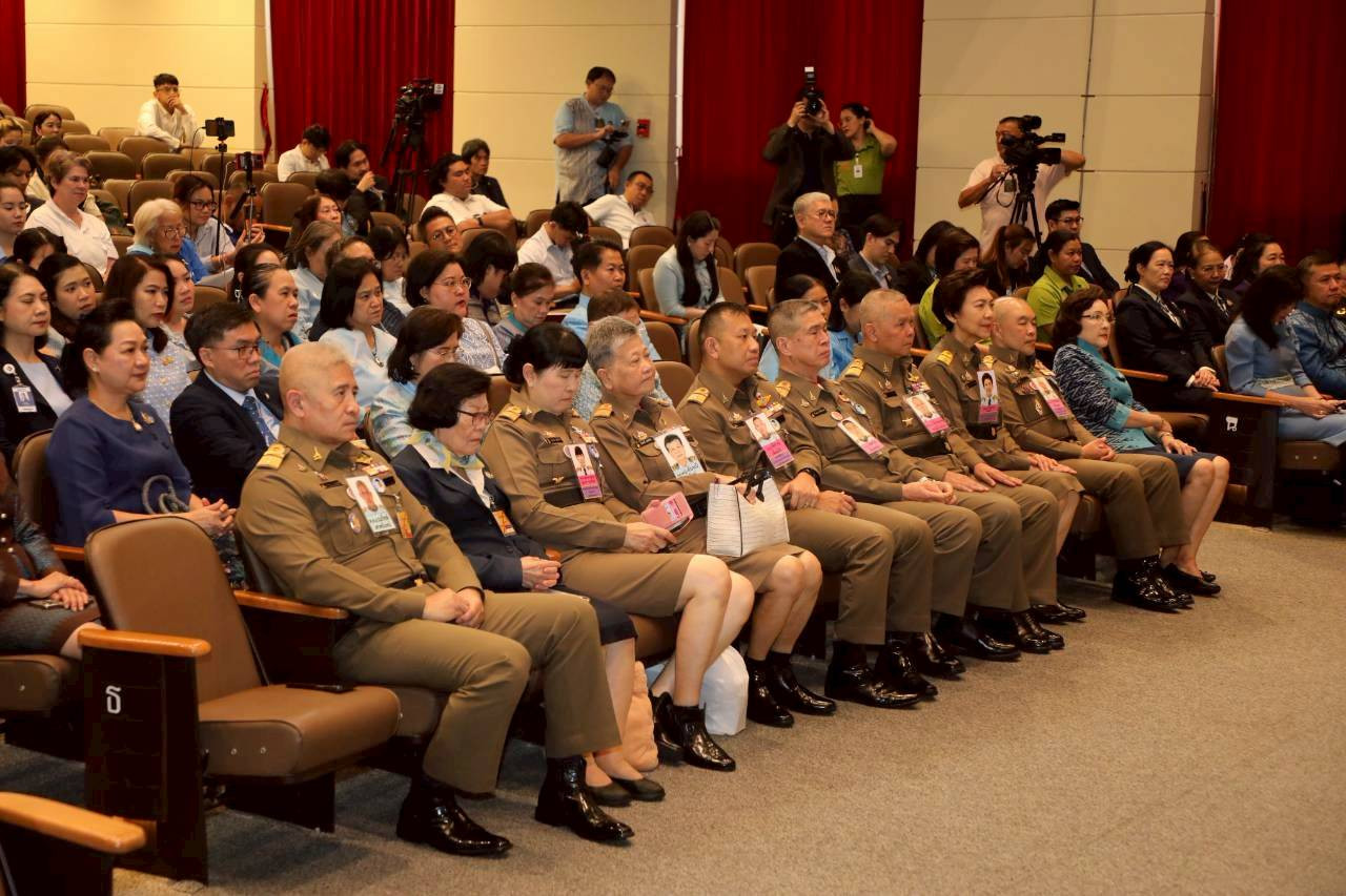 สจด. ร่วมงานแถลงข่าวเปิดตัวการแสดงโขนมูลนิธิส่งเสริมศิลปาชีพฯ ตอน “สัตยาพาลี” — 11 กันยายน 2025 — สถาบันเทคโนโลยีจิตรลดา CDTI