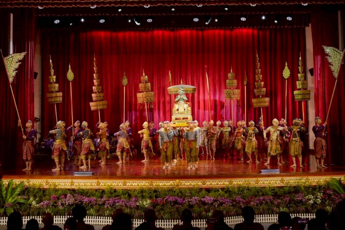 สจด. ร่วมงานแถลงข่าวเปิดตัวการแสดงโขนมูลนิธิส่งเสริมศิลปาชีพฯ ตอน “สัตยาพาลี” — 11 กันยายน 2025 — สถาบันเทคโนโลยีจิตรลดา CDTI