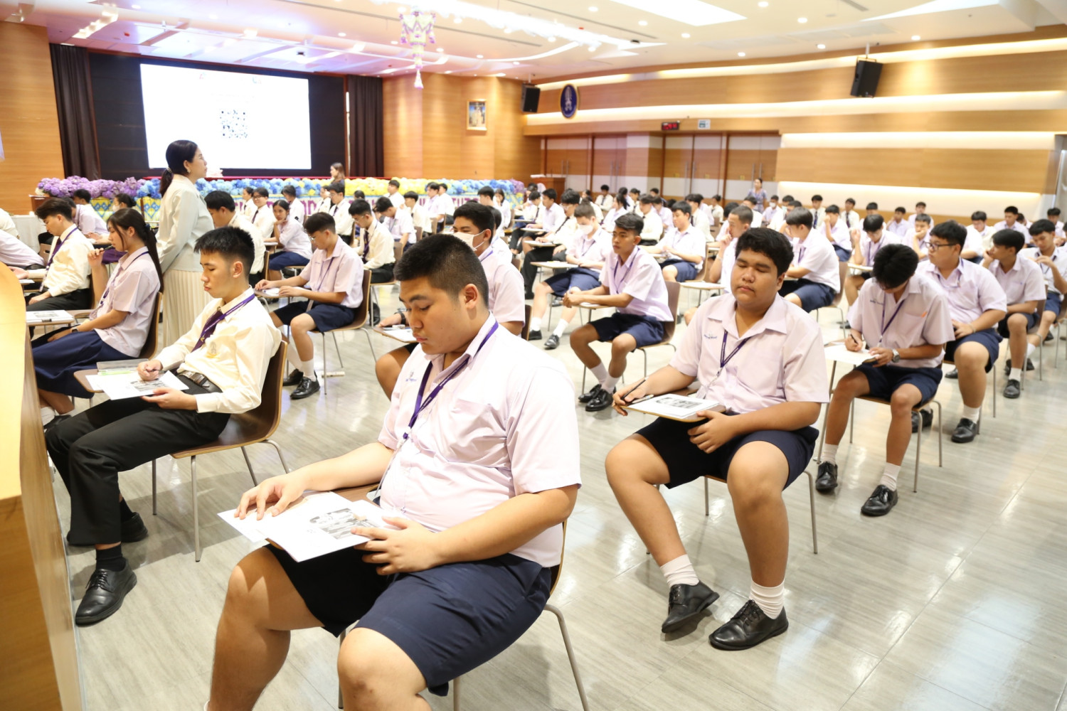 สจด. จัดสอบการวัดความรู้ภาษาอังกฤษ TOEIC Bridge และ TOEIC Practice Test ประจำปีการศึกษา 2568 — 25 กันยายน 2025 — สถาบันเทคโนโลยีจิตรลดา CDTI
