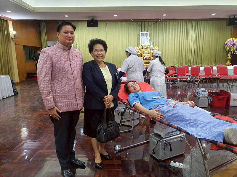 สจด. จัดกิจกรรมบริจาคโลหิตเพื่อถวายเป็นพระราชกุศล — 13 กันยายน 2025 — สถาบันเทคโนโลยีจิตรลดา CDTI