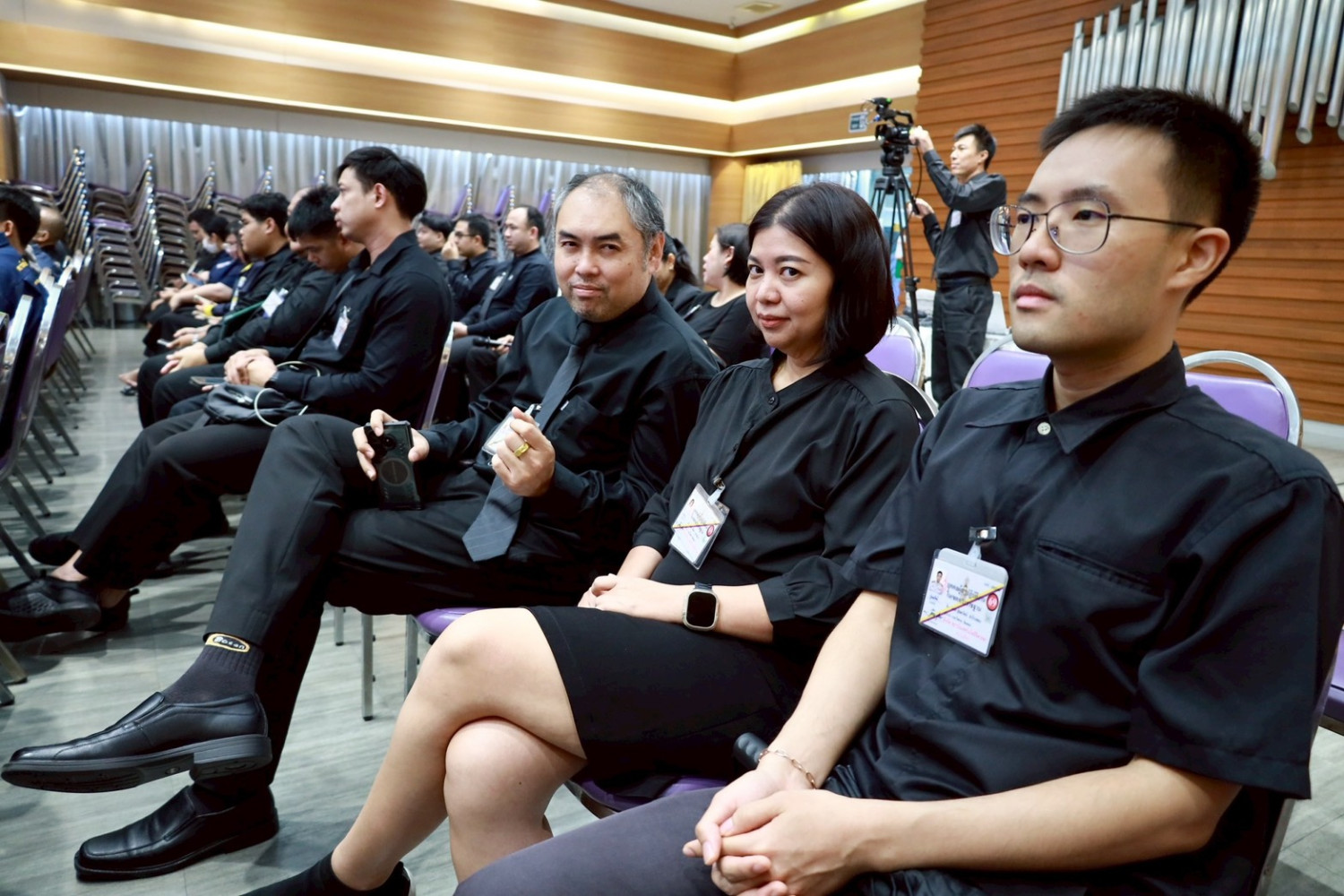 President Visit รอบผู้บริหารพบบุคลากรสายสนับสนุน — 1 พฤศจิกายน 2025 — สถาบันเทคโนโลยีจิตรลดา CDTI