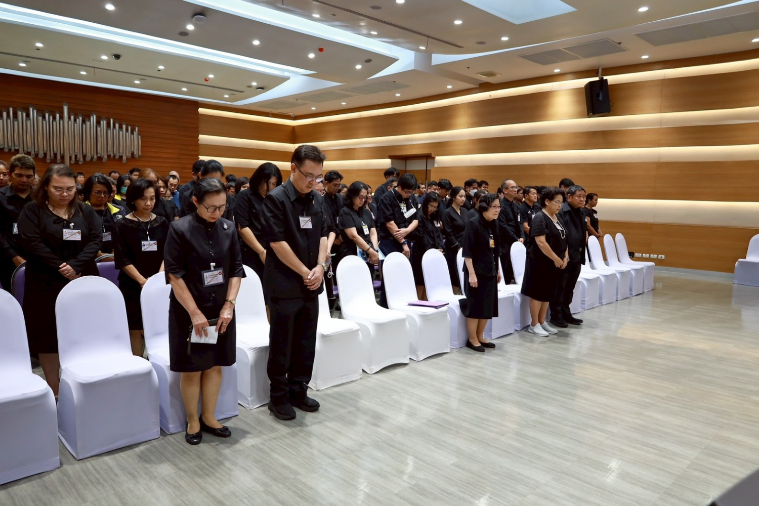 President Visit รอบผู้บริหารพบบุคลากรสายสนับสนุน — 1 พฤศจิกายน 2025 — สถาบันเทคโนโลยีจิตรลดา CDTI