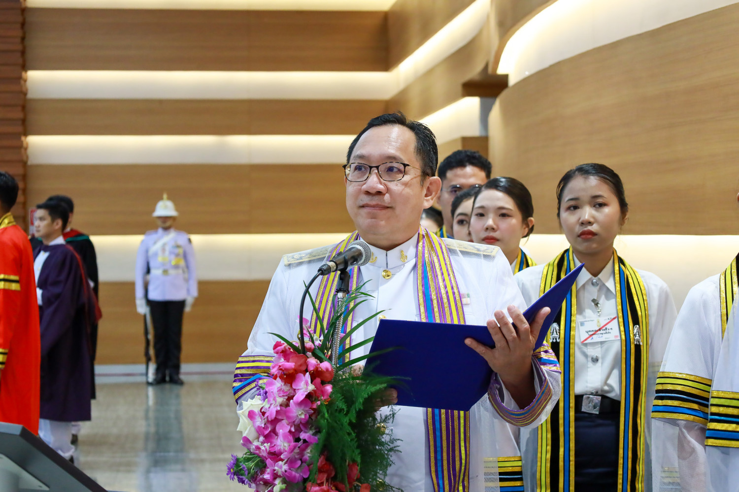 พิธีพระราชทานปริญญาบัตร สถาบันเทคโนโลยีจิตรลดา ประจำปีการศึกษา 2567 — 8 ตุลาคม 2025 — สถาบันเทคโนโลยีจิตรลดา CDTI