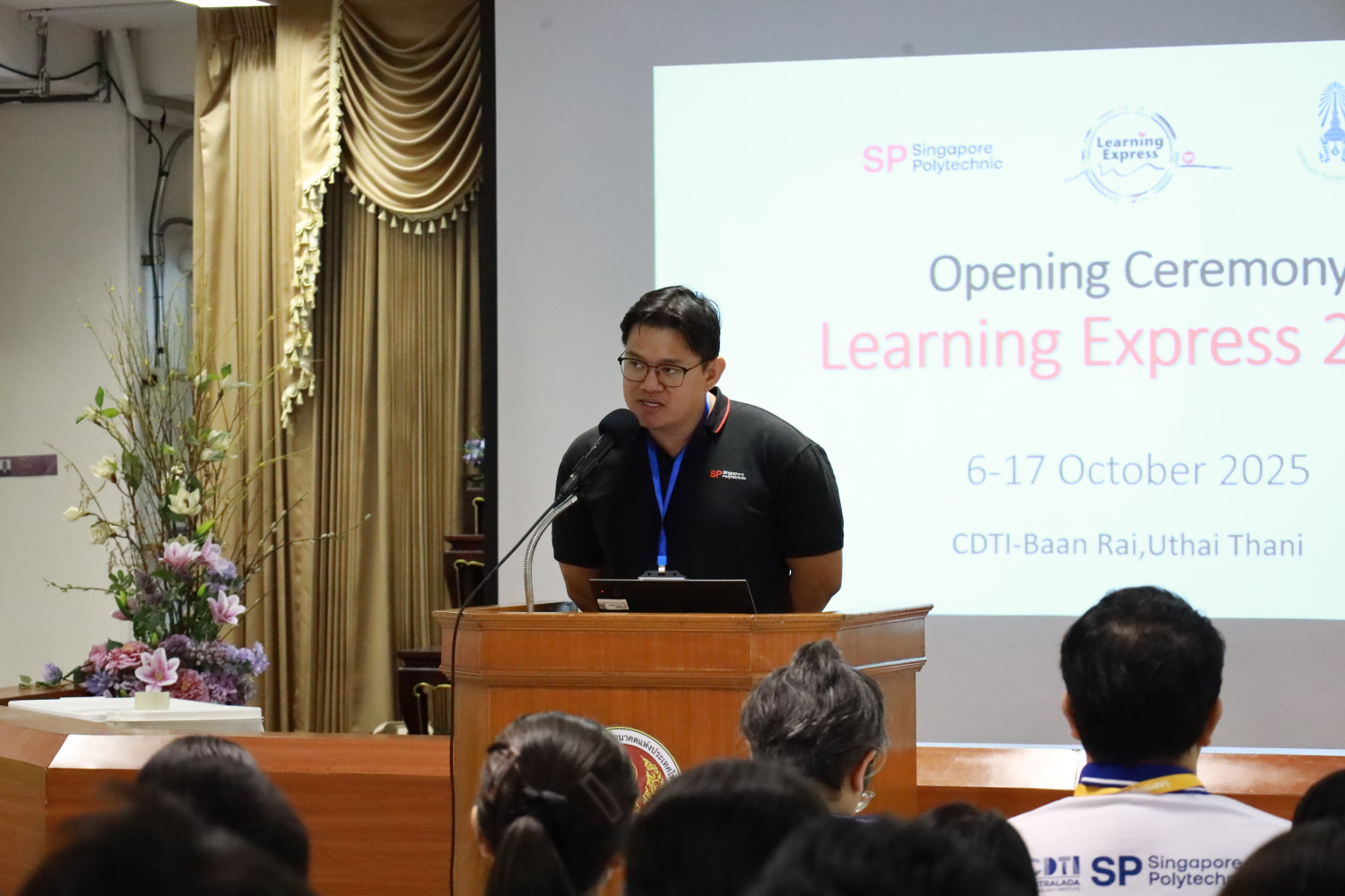 สจด. จัดพิธีเปิดโครงการ Learning Express 2025 — 8 ตุลาคม 2025 — สถาบันเทคโนโลยีจิตรลดา CDTI