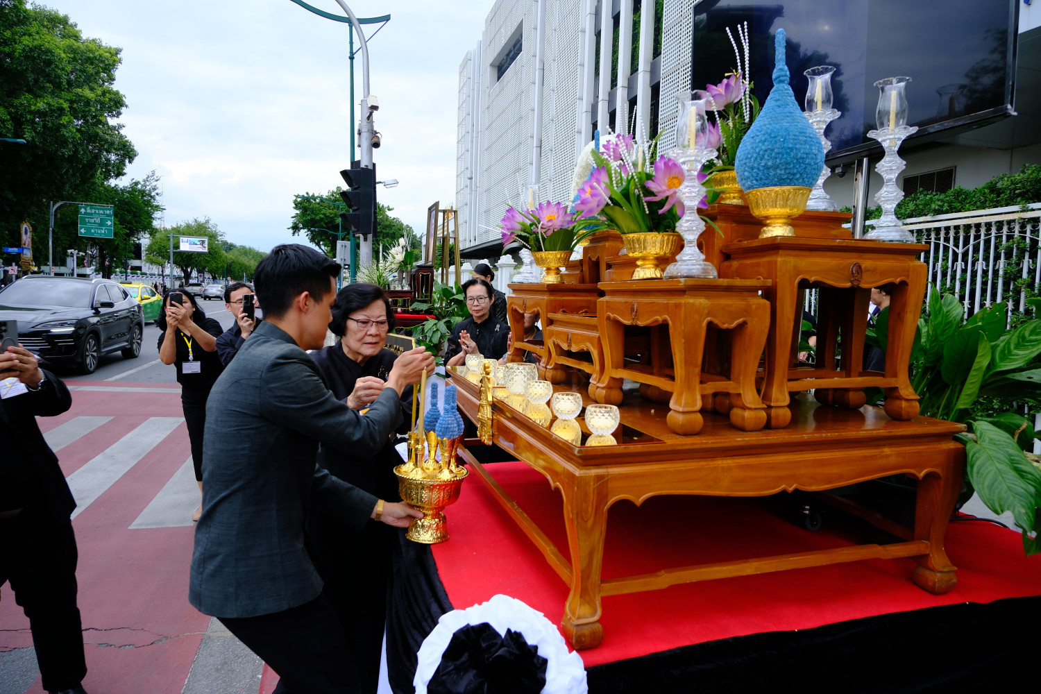 สจด. เฝ้าฯ ทูลละอองธุลีพระบาทรับเสด็จ พระบาทสมเด็จพระเจ้าอยู่หัว และสมเด็จพระนางเจ้าฯ พระบรมราชินี — 27 ตุลาคม 2025 — สถาบันเทคโนโลยีจิตรลดา CDTI