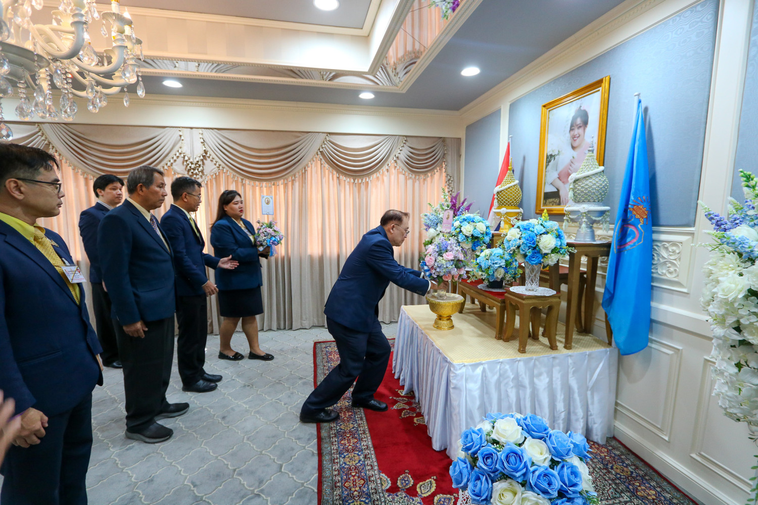 สจด. ร่วมถวายพระพรเนื่องในวันคล้ายวันประสูติ — 8 ตุลาคม 2025 — สถาบันเทคโนโลยีจิตรลดา CDTI