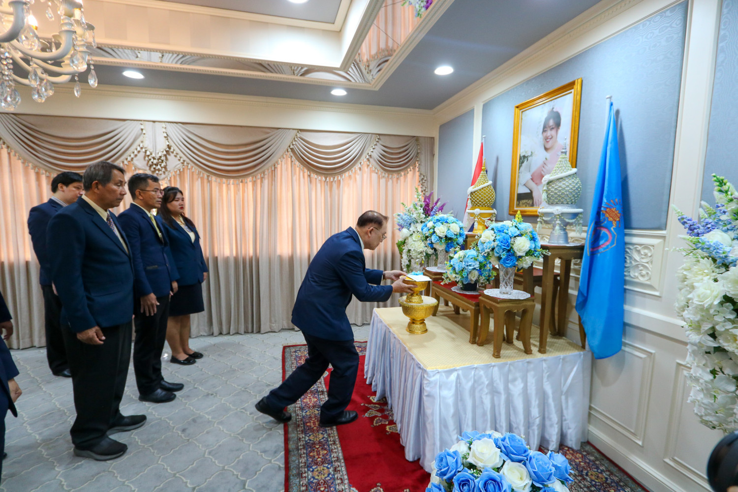 สจด. ร่วมถวายพระพรเนื่องในวันคล้ายวันประสูติ — 8 ตุลาคม 2025 — สถาบันเทคโนโลยีจิตรลดา CDTI