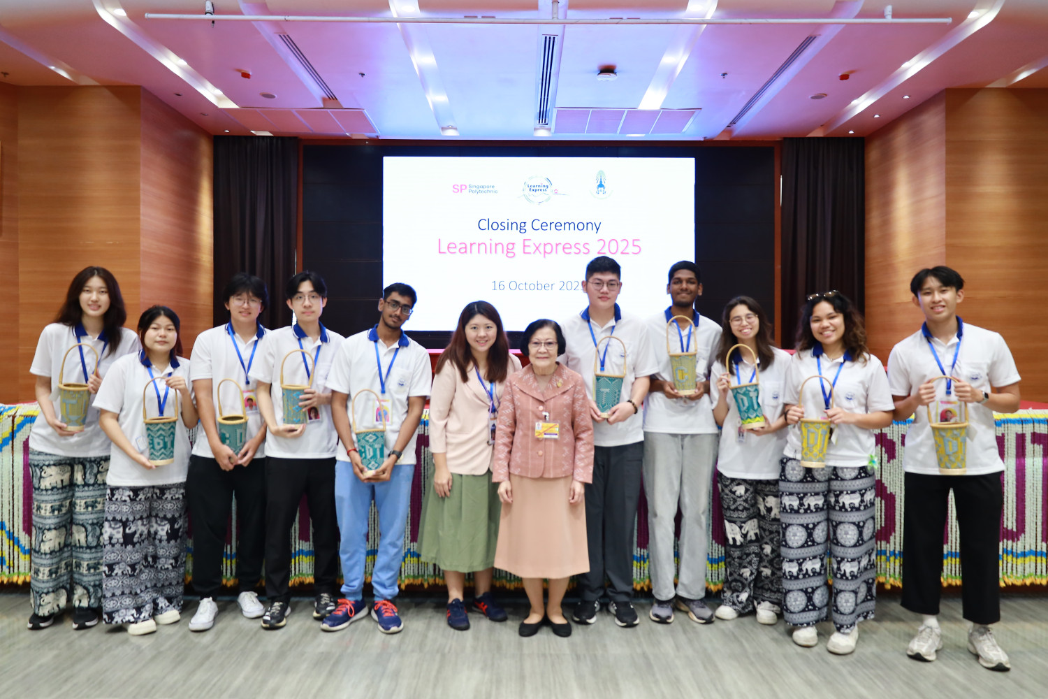 สจด. ร่วมพิธีปิดโครงการ Learning Express 2025 — 16 ตุลาคม 2025 — สถาบันเทคโนโลยีจิตรลดา CDTI