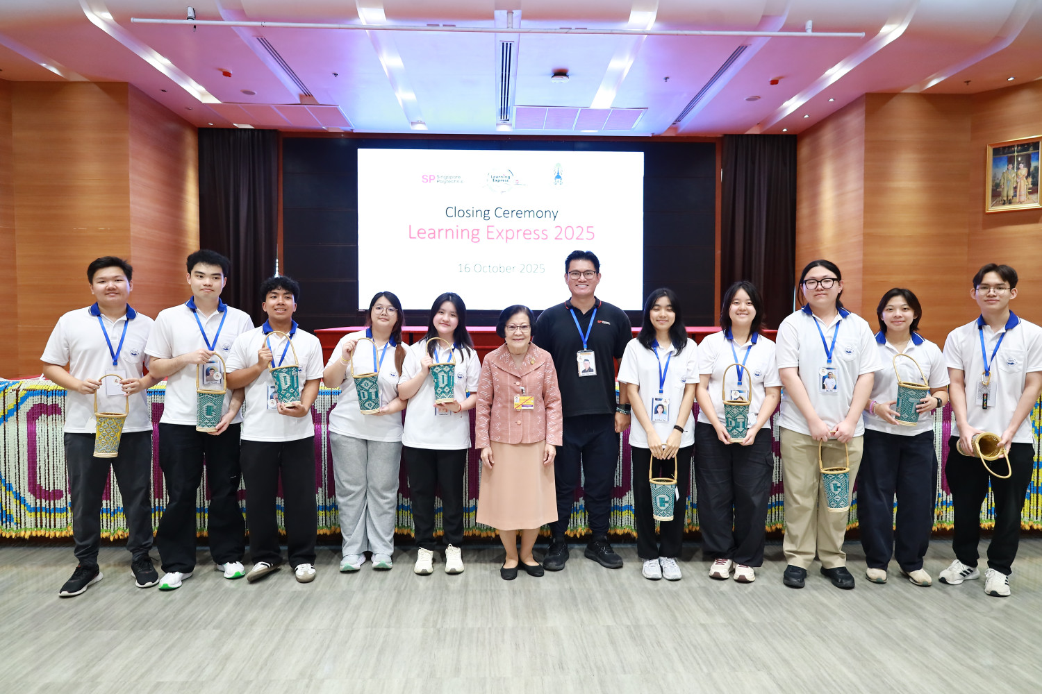 สจด. ร่วมพิธีปิดโครงการ Learning Express 2025 — 16 ตุลาคม 2025 — สถาบันเทคโนโลยีจิตรลดา CDTI