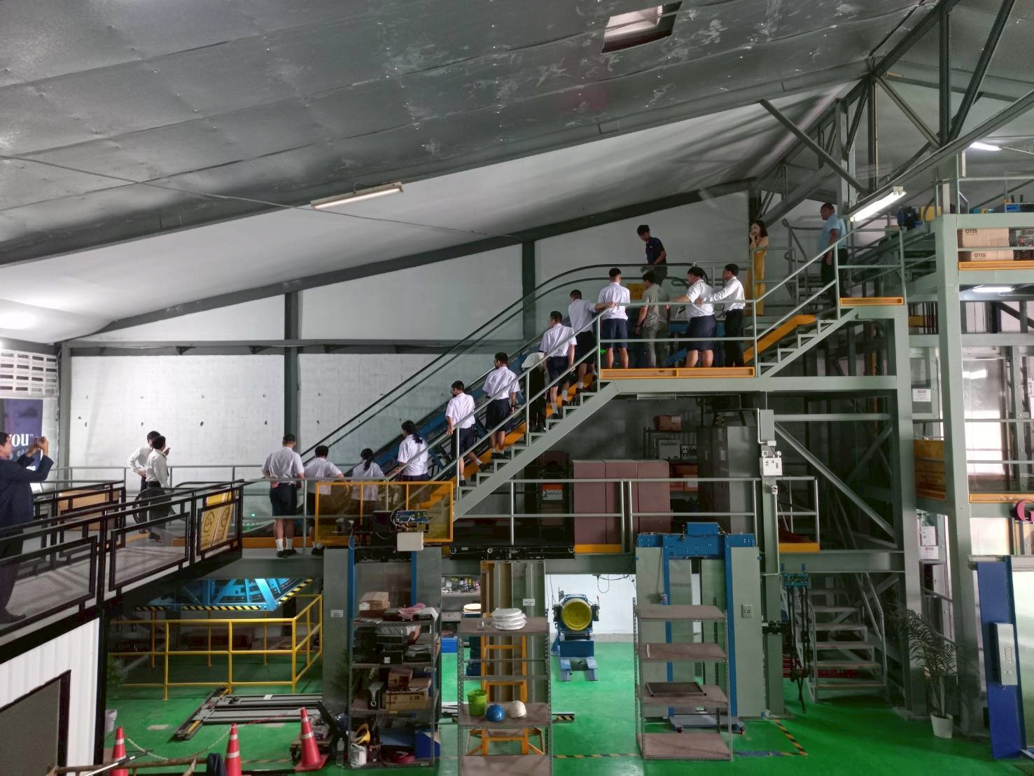 สจด. ทัศนศึกษา บริษัท Otis Thailand training Center (OTTC) — 14 ตุลาคม 2025 — สถาบันเทคโนโลยีจิตรลดา CDTI