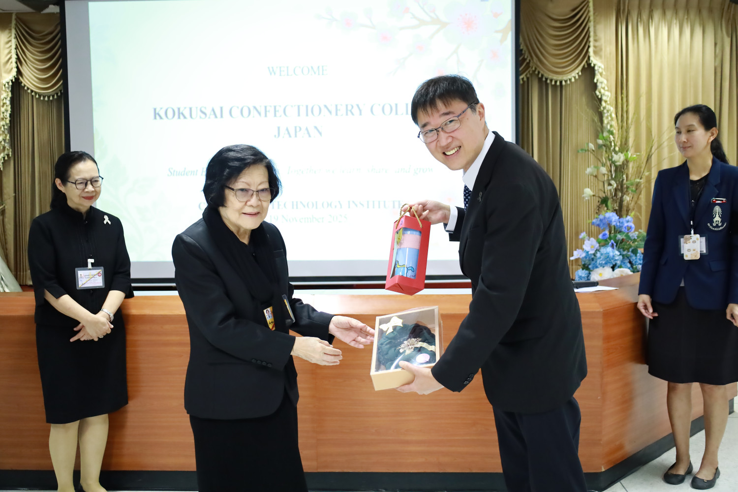 สจด. จัดโครงการแลกเปลี่ยนเรียนรู้ศิลปวัฒนธรรมไทย-ญี่ปุ่น — 26 พฤศจิกายน 2025 — สถาบันเทคโนโลยีจิตรลดา CDTI