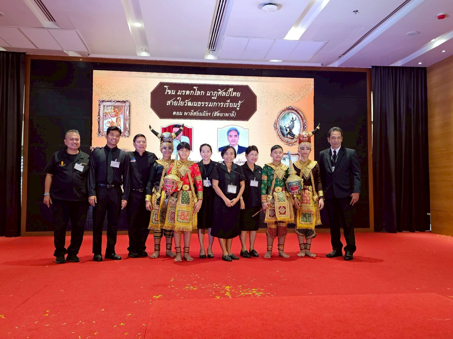 สจด. จัดร่วมกิจกรรมแลกเปลี่ยนเรียนรู้ (KM) “โขน มรดกโลก นาฏศิลป์ไทย สายใยวัฒนธรรมการเรียนรู้” ตอน พาลีสอนน้อง (สัตยาพาลี) — 13 พฤศจิกายน 2025 — สถาบันเทคโนโลยีจิตรลดา CDTI