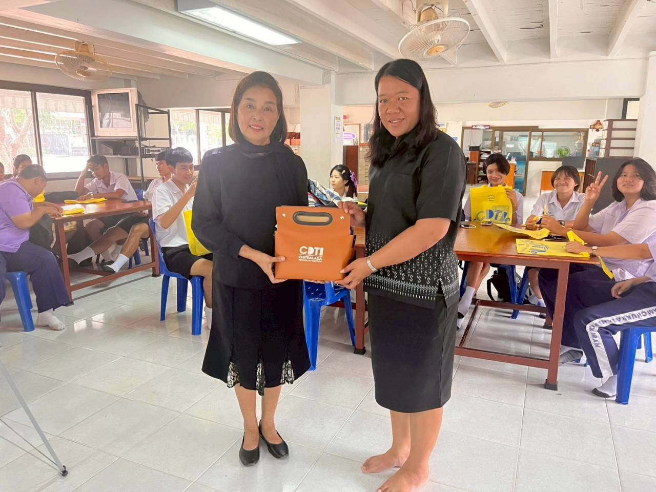 สจด. จัดกิจกรรม "ทุนสัญจร ปลูกฝัน ปั้นอนาคต" — 7 พฤศจิกายน 2025 — สถาบันเทคโนโลยีจิตรลดา CDTI