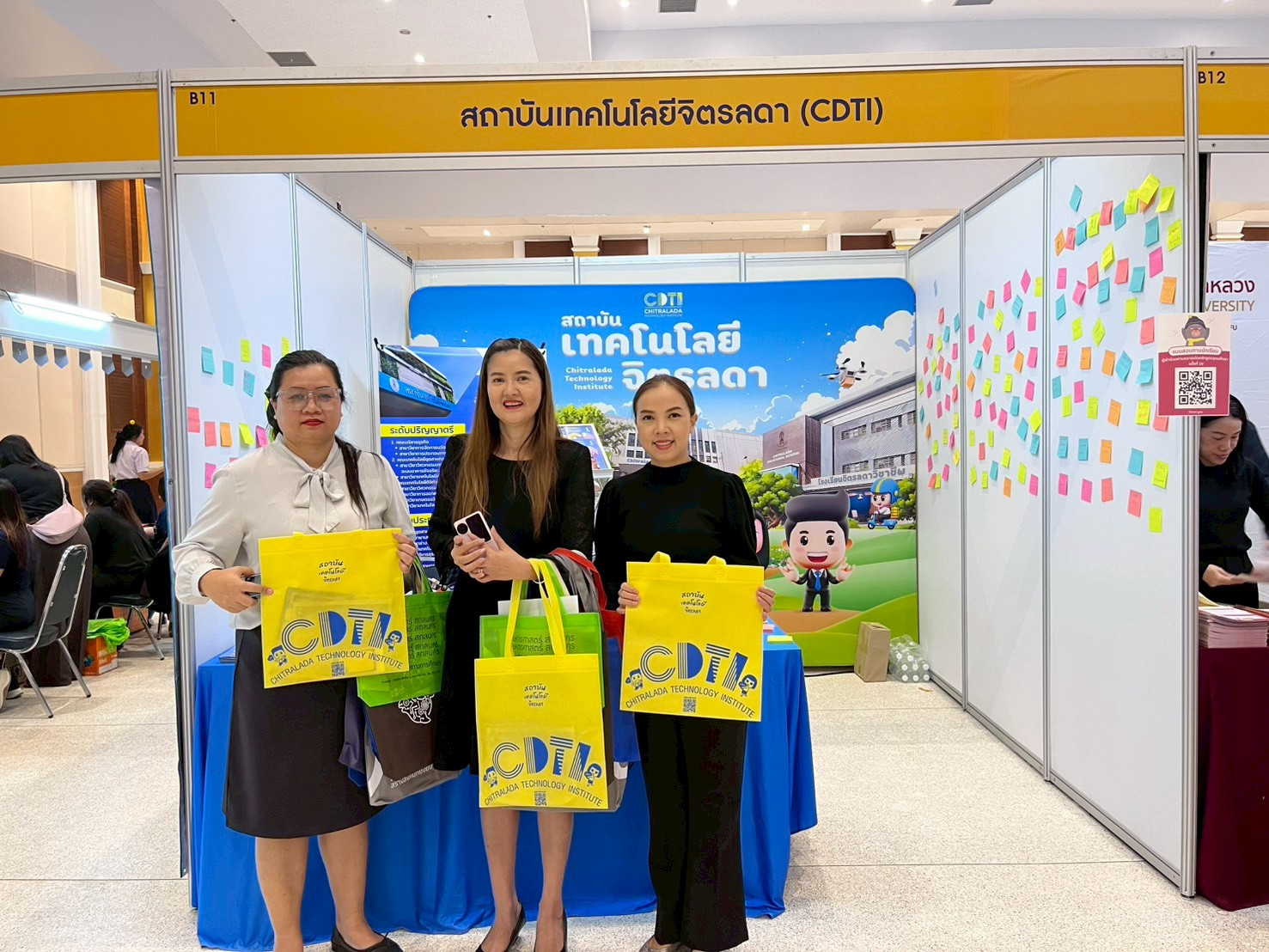สจด. ร่วมงานตลาดนัดหลักสูตรอุดมศึกษา#27 สจด. ร่วมงานตลาดนัดหลักสูตรอุดมศึกษา#27 — 7 พฤศจิกายน 2025 — สถาบันเทคโนโลยีจิตรลดา CDTI