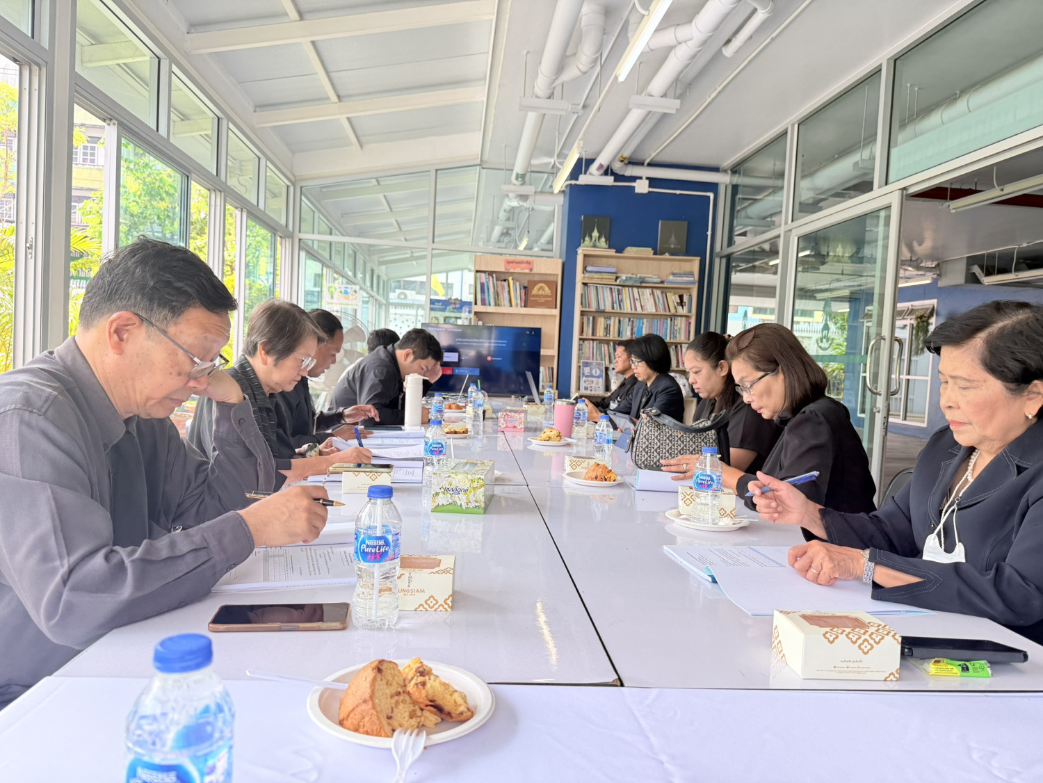 ประชุมคณะกรรมการบริหารหอพัก นักเรียนนักศึกษาสถาบันเทคโนโลยีจิตรลดา (ประชุมสัญจร) — 25 พฤศจิกายน 2025 — สถาบันเทคโนโลยีจิตรลดา CDTI