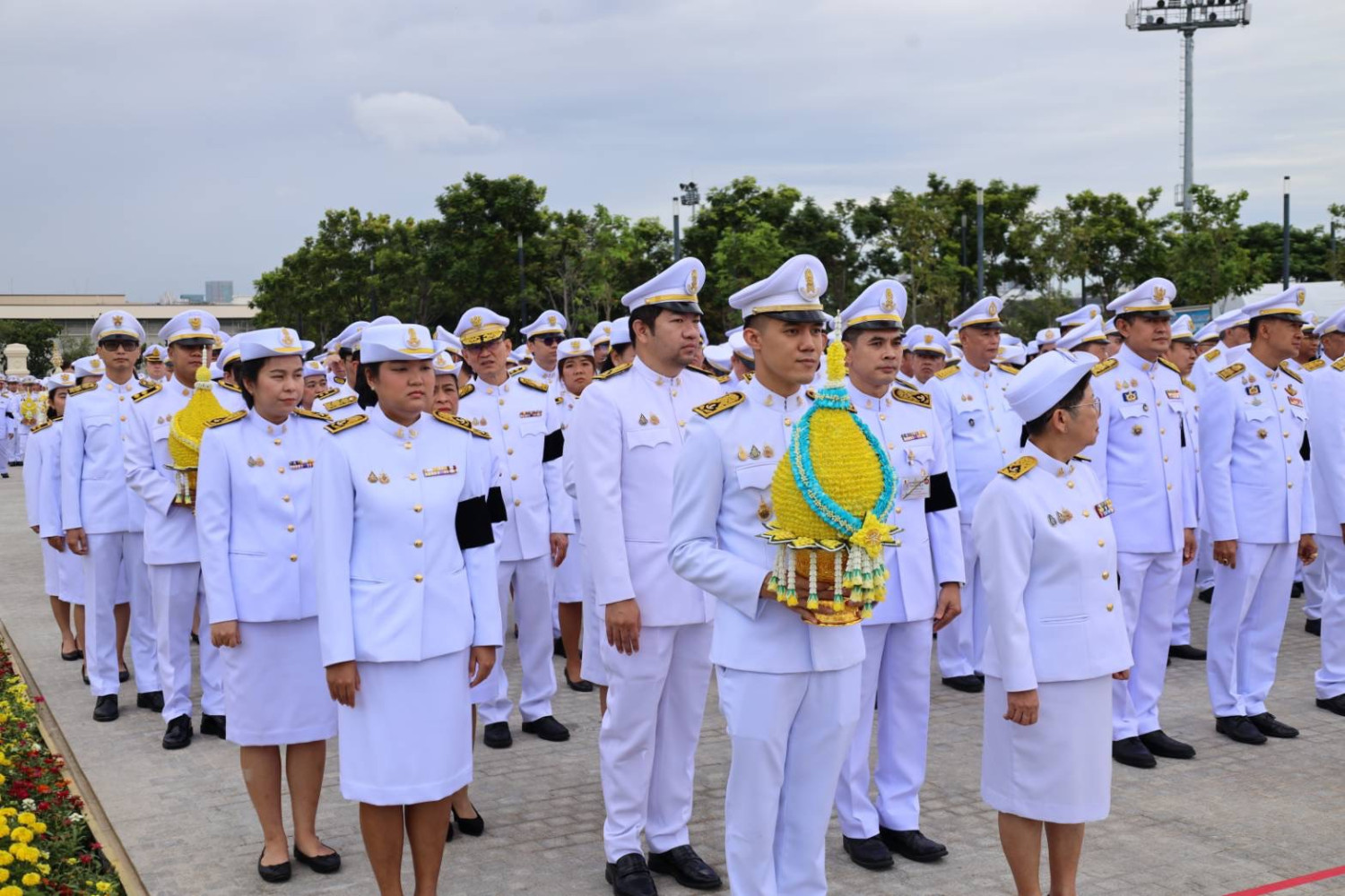 สจด. ร่วมพิธีวางพานพุ่มดอกไม้ถวายราชสักการะพระบรมราชานุสาวรีย์ พระบาทสมเด็จพระบรมชนกาธิเบศร มหาภูมิพลอดุลยเดชมหาราช บรมนาถบพิตร — 5 ธันวาคม 2025 — สถาบันเทคโนโลยีจิตรลดา CDTI
