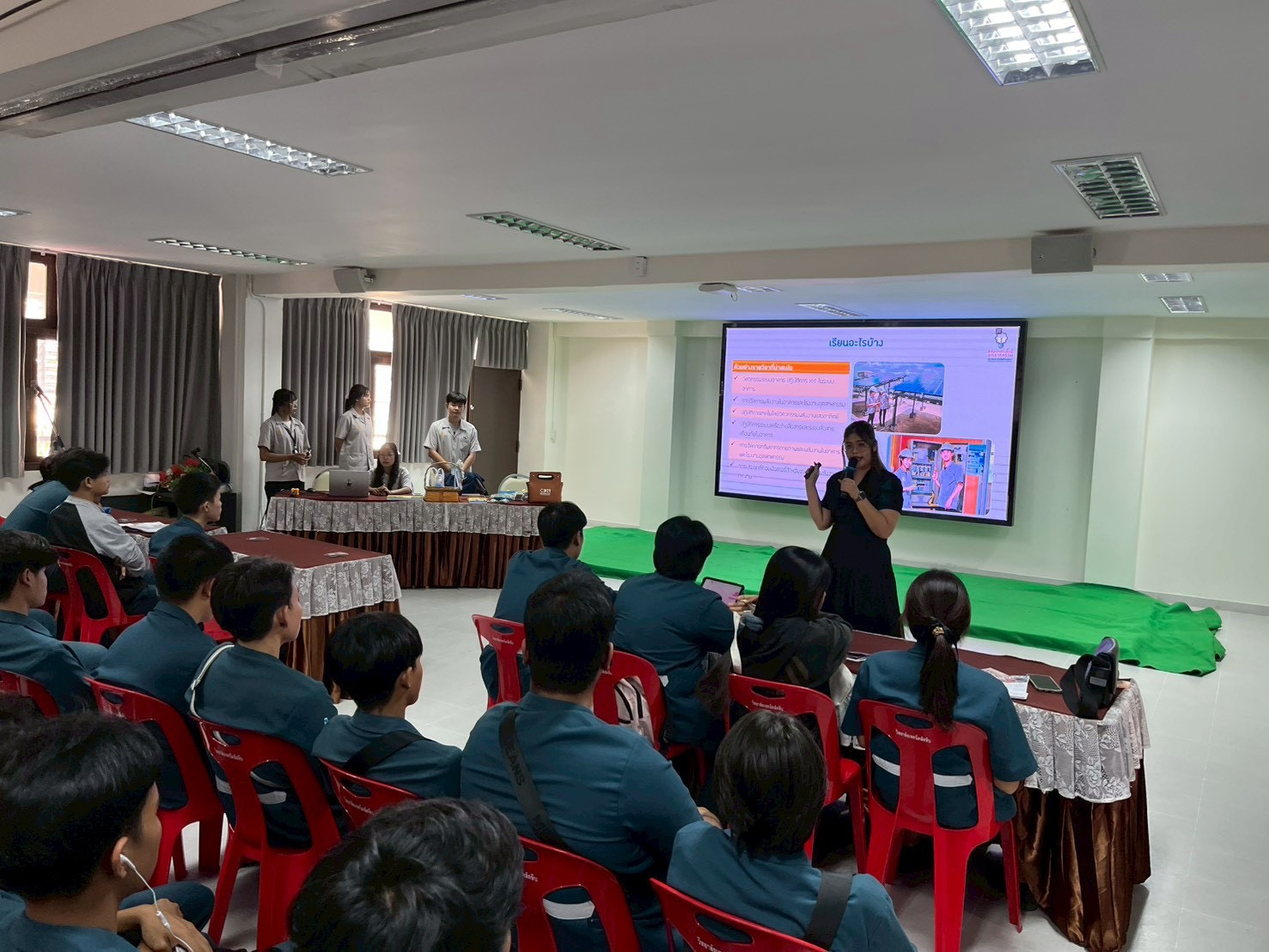 โครงการพี่ชวนน้องเรียน CDTI ปีที่ 7 ณ วิทยาลัยเทคนิคสัตหีบ โครงการพี่ชวนน้องเรียน CDTI ปีที่ 7 ณ วิทยาลัยเทคนิคสัตหีบ — 24 ธันวาคม 2025 — สถาบันเทคโนโลยีจิตรลดา CDTI