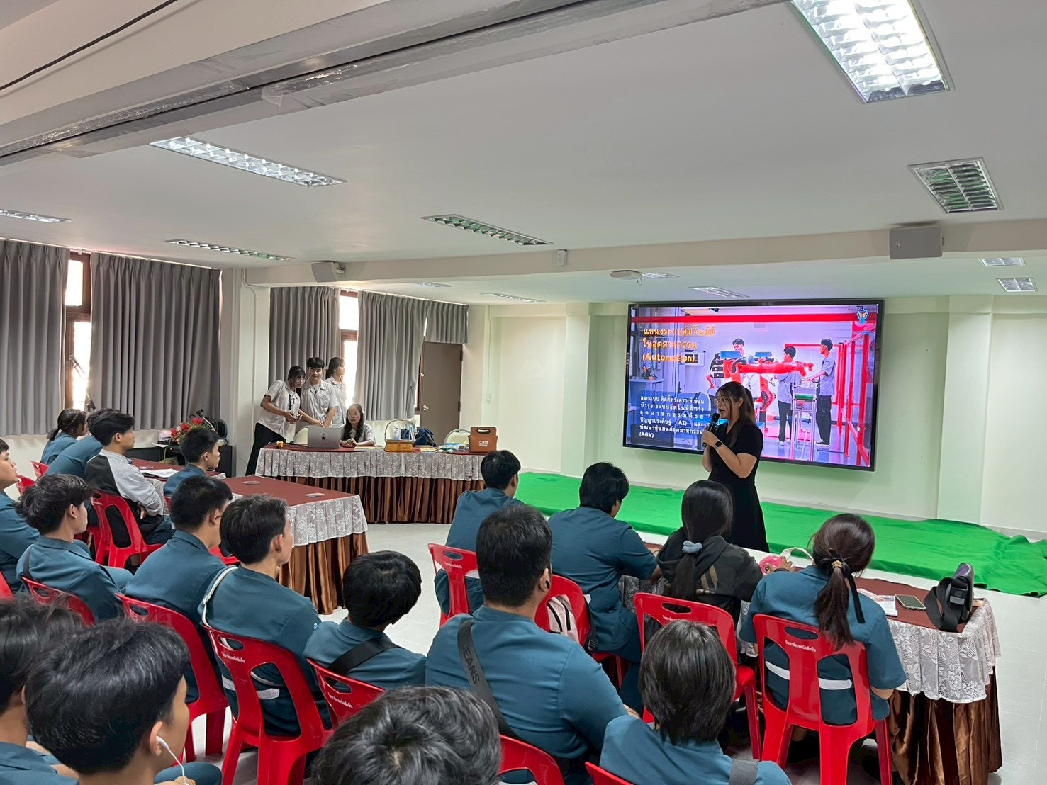 โครงการพี่ชวนน้องเรียน CDTI ปีที่ 7 ณ วิทยาลัยเทคนิคสัตหีบ โครงการพี่ชวนน้องเรียน CDTI ปีที่ 7 ณ วิทยาลัยเทคนิคสัตหีบ — 24 ธันวาคม 2025 — สถาบันเทคโนโลยีจิตรลดา CDTI