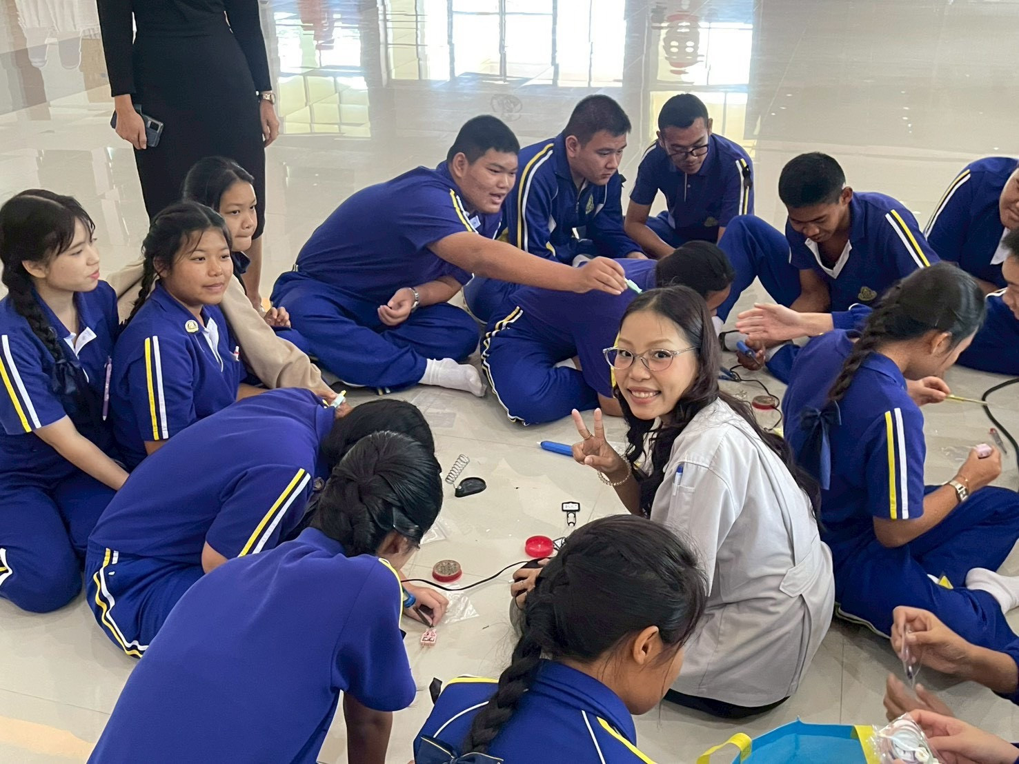 โครงการพี่ชวนน้องเรียน CDTI ปีที่ 7 ณ โรงเรียนกาญจนาภิเษกวิทยาลัย โครงการพี่ชวนน้องเรียน CDTI ปีที่ 7 ณ โรงเรียนกาญจนาภิเษกวิทยาลัย — 22 ธันวาคม 2025 — สถาบันเทคโนโลยีจิตรลดา CDTI