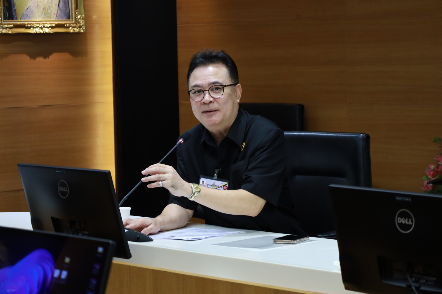 สจด. ต้อนรับคณะเลขานุการรัฐมนตรีประจำสำนักนายกรัฐมนตรี สจด. ต้อนรับคณะเลขานุการรัฐมนตรีประจำสำนักนายกรัฐมนตรี — 10 ธันวาคม 2025 — สถาบันเทคโนโลยีจิตรลดา CDTI