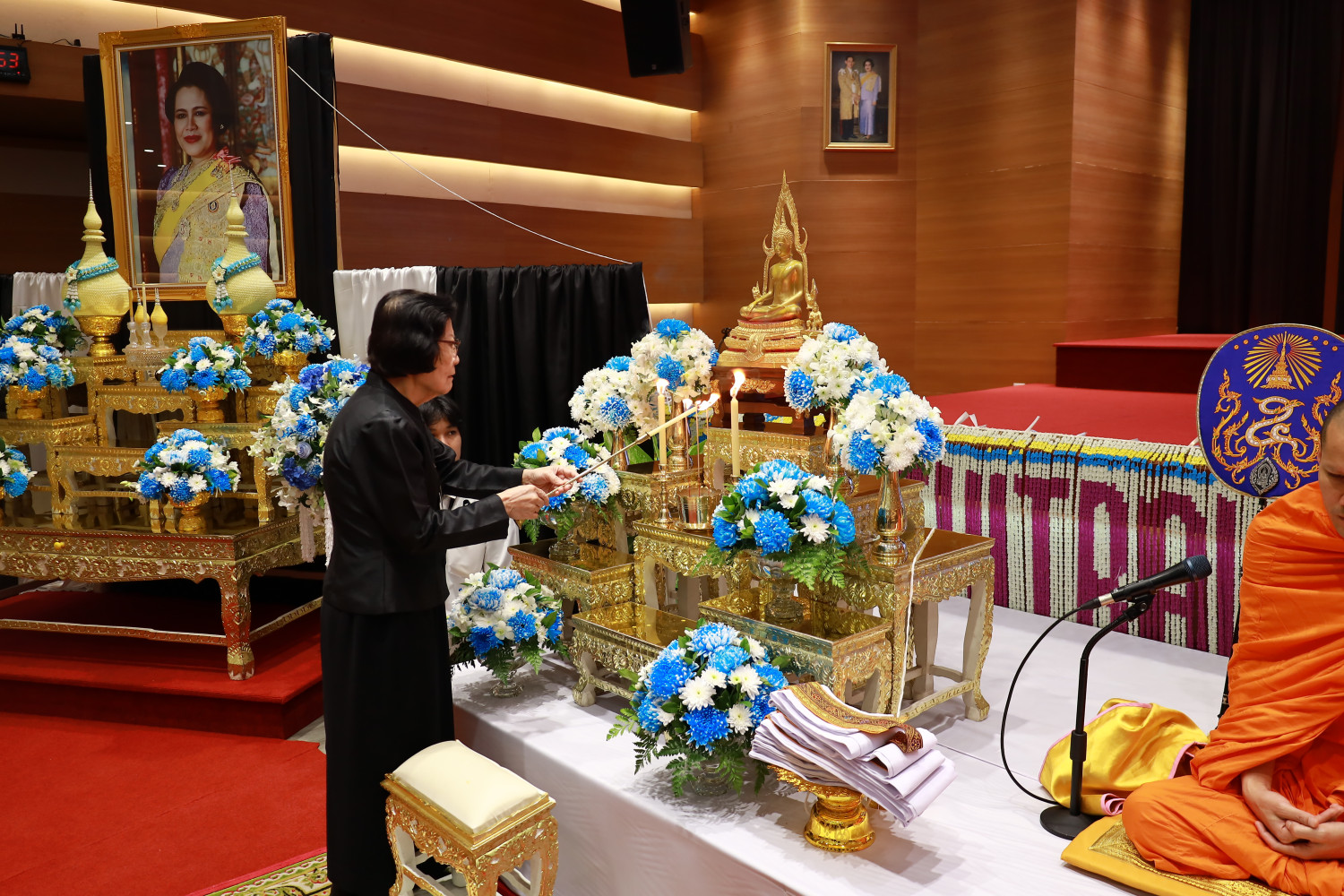 สจด. จัดพิธีบำเพ็ญกุศลเพื่อถวายเป็นพระราชกุศลแด่ สมเด็จพระนางเจ้าสิริกิติ์ พระบรมราชินีนาถ พระบรมราชชนนีพันปีหลวง — 12 ธันวาคม 2025 — สถาบันเทคโนโลยีจิตรลดา CDTI