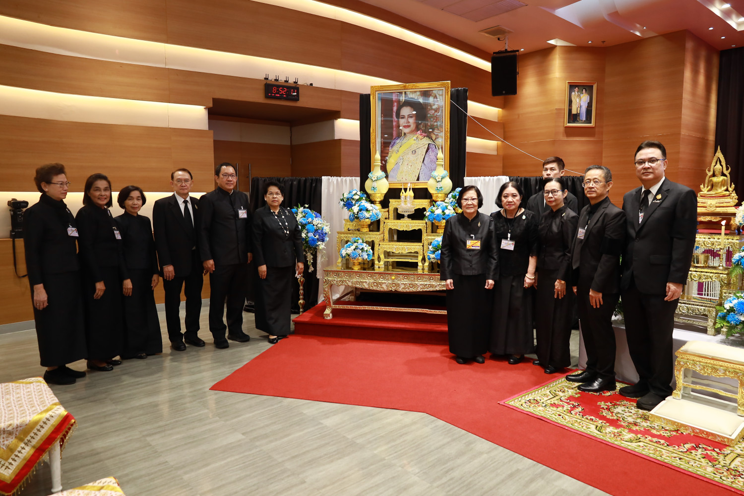 สจด. จัดพิธีบำเพ็ญกุศลเพื่อถวายเป็นพระราชกุศลแด่ สมเด็จพระนางเจ้าสิริกิติ์ พระบรมราชินีนาถ พระบรมราชชนนีพันปีหลวง — 12 ธันวาคม 2025 — สถาบันเทคโนโลยีจิตรลดา CDTI