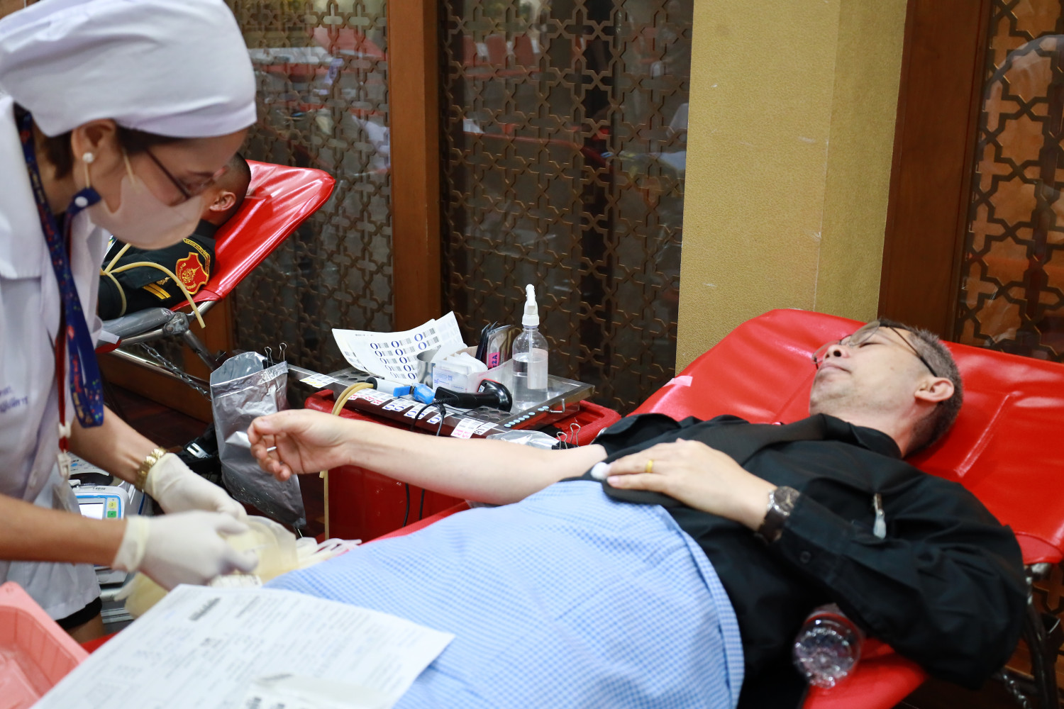 สจด. ร่วมบริจาคโลหิต ถวายเป็นพระราชกุศลแด่ พระบาทสมเด็จพระเจ้าอยู่หัว และสมเด็จพระนางเจ้า ฯ พระบรมราชินี สจด. ร่วมบริจาคโลหิต ถวายเป็นพระราชกุศลแด่ พระบาทสมเด็จพระเจ้าอยู่หัว และสมเด็จพระนางเจ้า ฯ พระบรมราชินี — 16 ธันวาคม 2025 — สถาบันเทคโนโลยีจิตรลดา CDTI