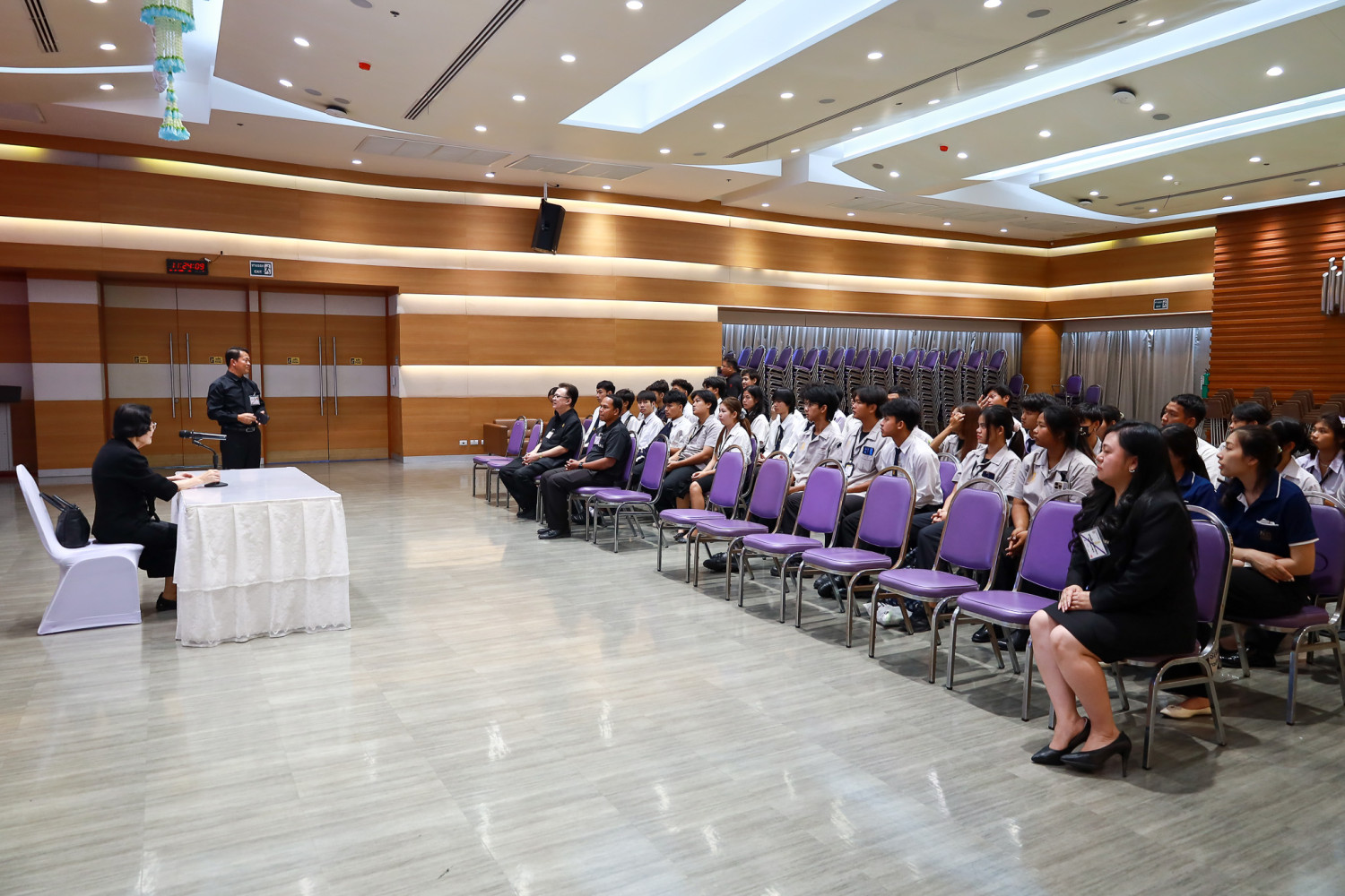 ให้โอวาทและส่งกำลังใจแก่นักกีฬาสถาบัน ให้โอวาทและส่งกำลังใจแก่นักกีฬาสถาบัน — 29 ธันวาคม 2025 — สถาบันเทคโนโลยีจิตรลดา CDTI