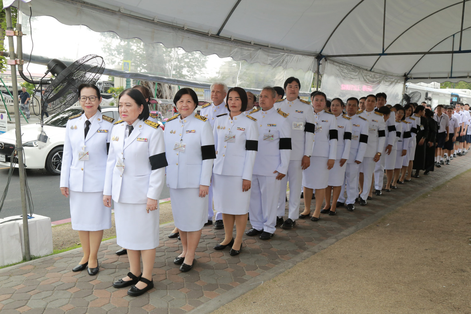สจด. กราบถวายบังคมพระบรมศพสมเด็จพระนางเจ้าสิริกิติ์ พระบรมราชินีนาถ พระบรมราชชนนีพันปีหลวง สจด. กราบถวายบังคมพระบรมศพสมเด็จพระนางเจ้าสิริกิติ์ พระบรมราชินีนาถ พระบรมราชชนนีพันปีหลวง — 24 ธันวาคม 2025 — สถาบันเทคโนโลยีจิตรลดา CDTI