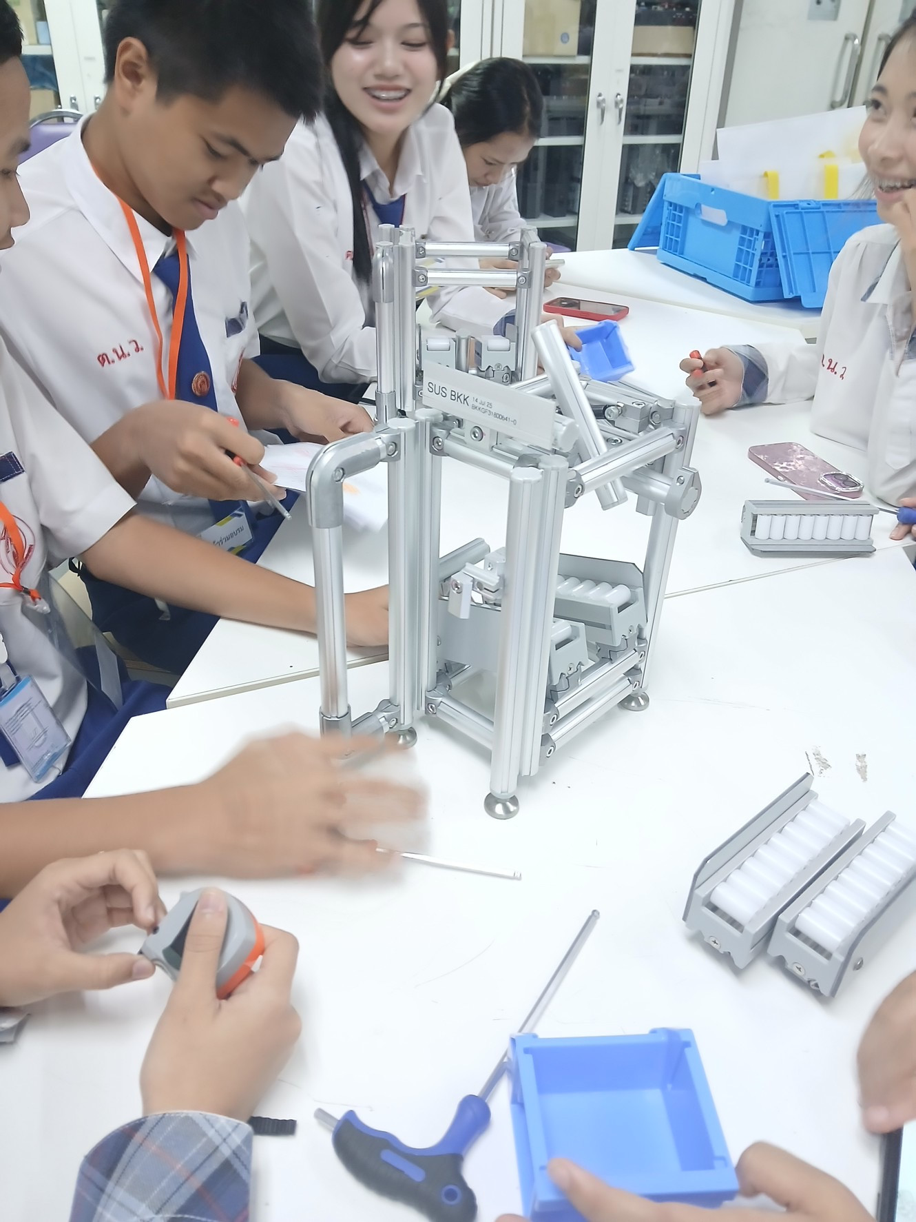 คณะเทคโนโลยีอุตสาหกรรมปลุกพลังสร้างสรรค์กับ Karakuri & Machine Vision คณะเทคโนโลยีอุตสาหกรรมปลุกพลังสร้างสรรค์กับ Karakuri & Machine Vision — 19 ธันวาคม 2025 — สถาบันเทคโนโลยีจิตรลดา CDTI