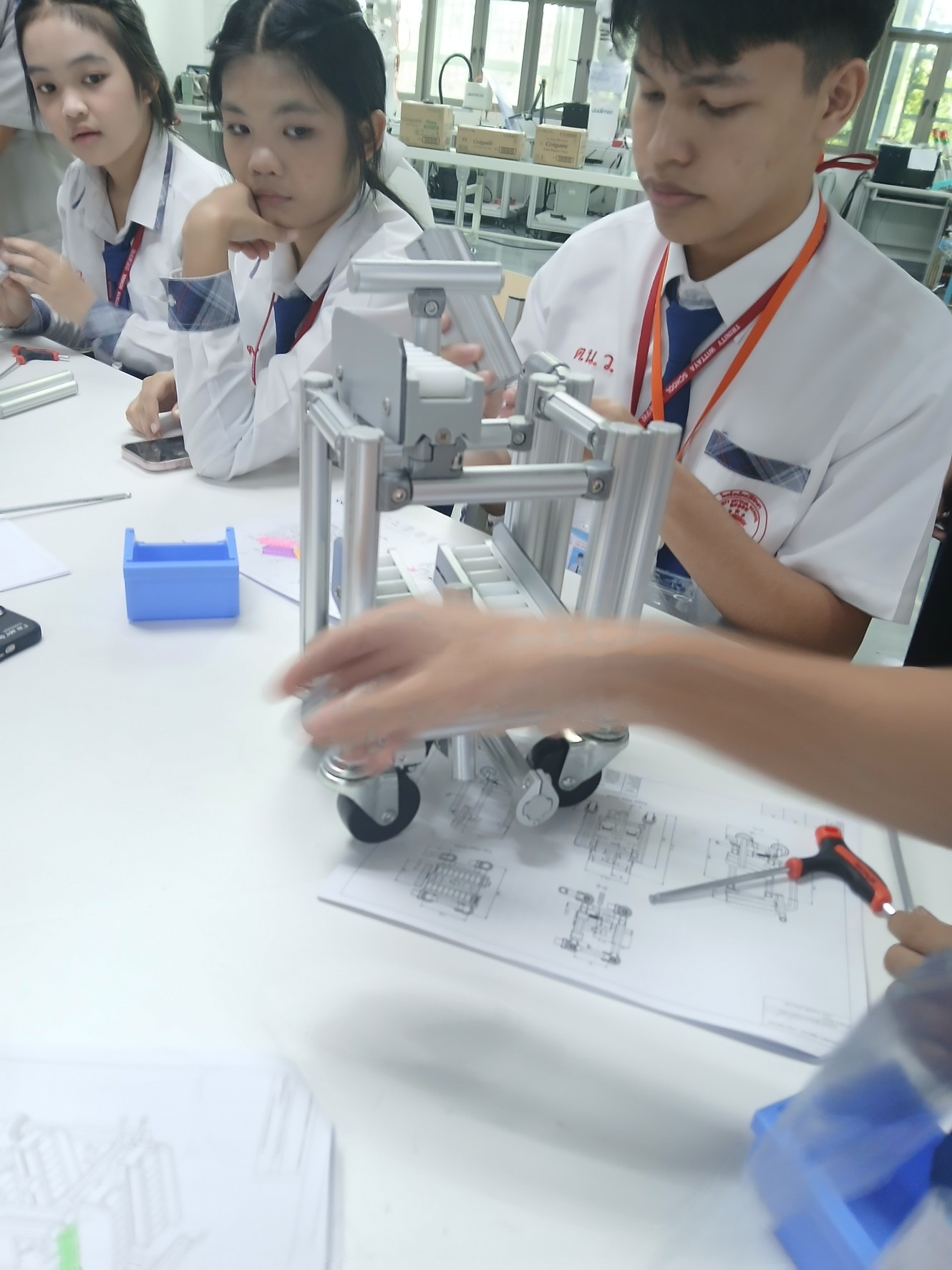 คณะเทคโนโลยีอุตสาหกรรมปลุกพลังสร้างสรรค์กับ Karakuri & Machine Vision คณะเทคโนโลยีอุตสาหกรรมปลุกพลังสร้างสรรค์กับ Karakuri & Machine Vision — 19 ธันวาคม 2025 — สถาบันเทคโนโลยีจิตรลดา CDTI