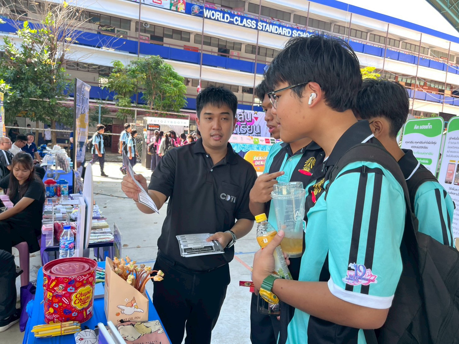 สจด. ร่วมงานแนะนำหลักสูตรศึกษาต่อของโรงเรียนบดินทรเดชา (สิงห์ สิงหเสนี) นนทบุรี — 3 ธันวาคม 2025 — สถาบันเทคโนโลยีจิตรลดา CDTI