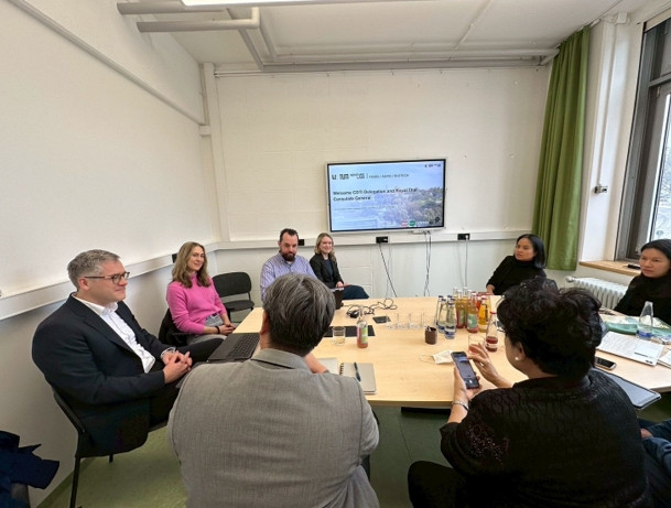 CDTI เยือน TUM School of Life Sciences : โครงการพัฒนาความร่วมมือวิจัย–นวัตกรรมอาหารและเกษตรสู่ระดับสากล CDTI เยือน TUM School of Life Sciences : โครงการพัฒนาความร่วมมือวิจัย–นวัตกรรมอาหารและเกษตรสู่ระดับสากล — 19 ธันวาคม 2025 — สถาบันเทคโนโลยีจิตรลดา CDTI