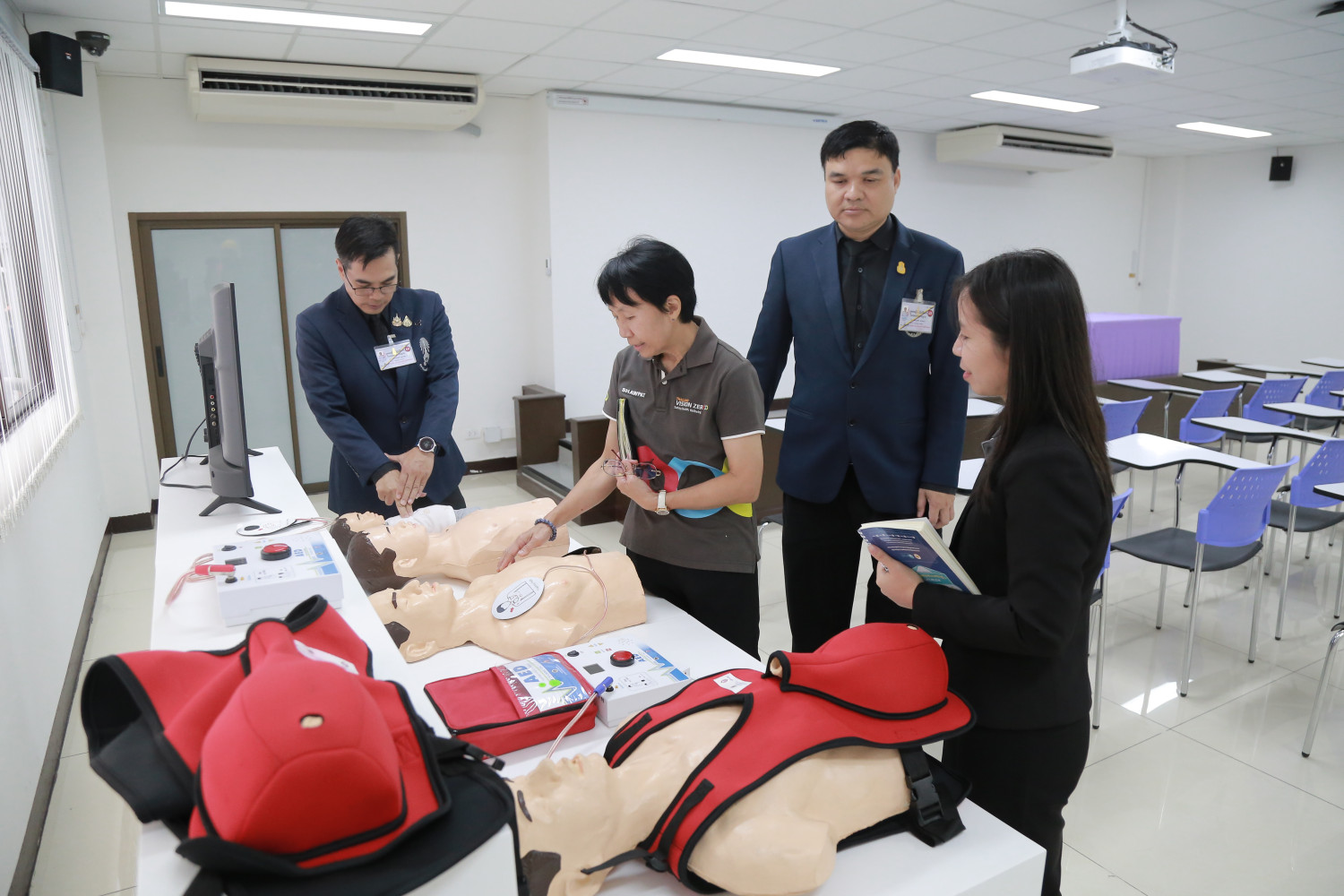 สจด. รับการตรวจประเมินโครงการ Thailand Vison Zero 2025 — 12 ธันวาคม 2025 — สถาบันเทคโนโลยีจิตรลดา CDTI