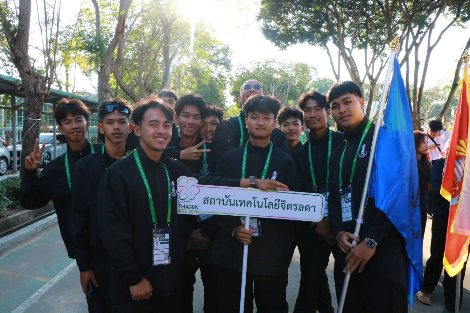 นำทีมนักกีฬาเข้าร่วมพิธีเปิดการแข่งขันกีฬามหาวิทยาลัยแห่งประเทศไทย ครั้งที่ 51 “อินทนิลเกมส์” นำทีมนักกีฬาเข้าร่วมพิธีเปิดการแข่งขันกีฬามหาวิทยาลัยแห่งประเทศไทย ครั้งที่ 51 “อินทนิลเกมส์” — 11 มกราคม 2026 — สถาบันเทคโนโลยีจิตรลดา CDTI