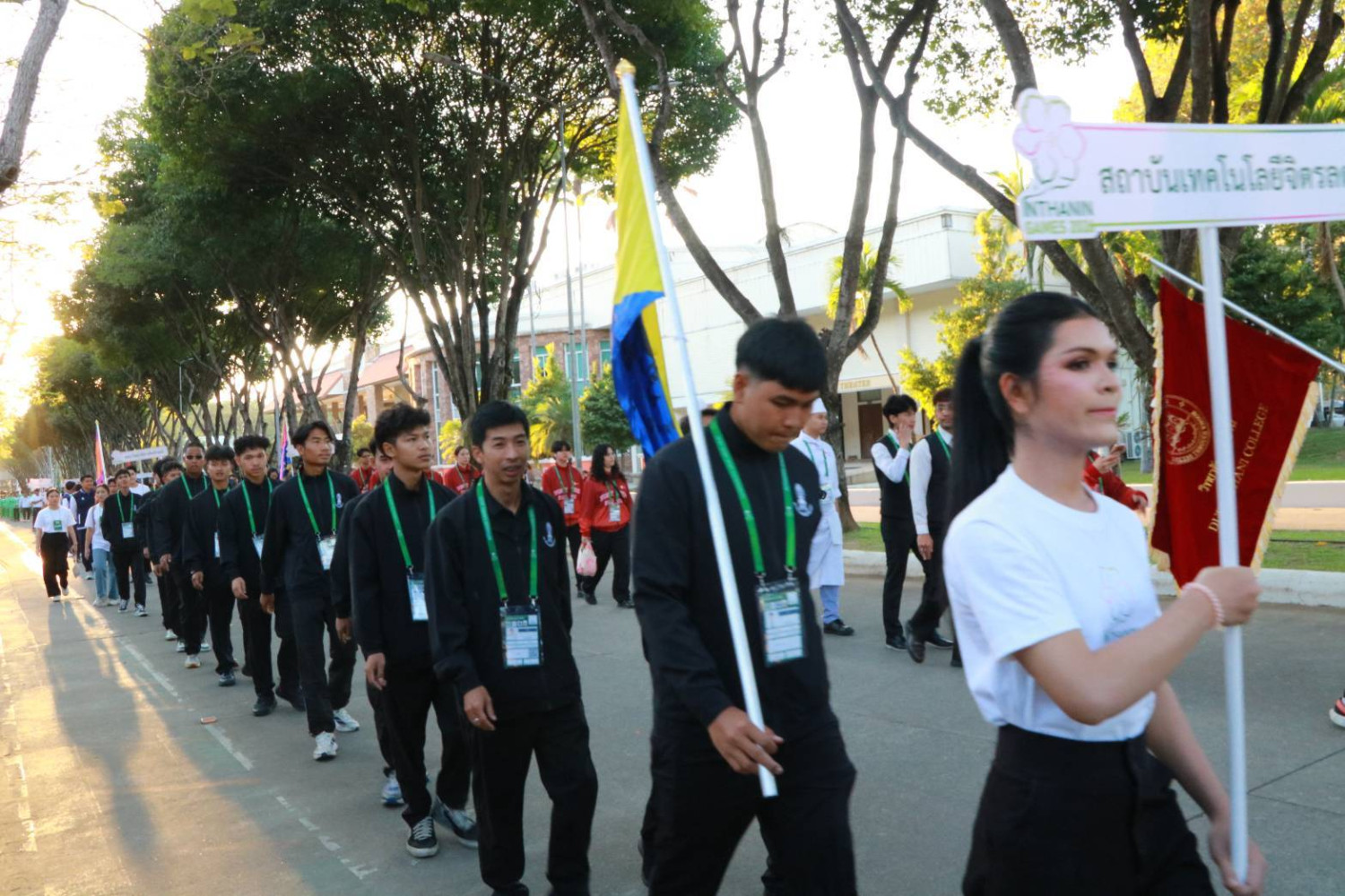 นำทีมนักกีฬาเข้าร่วมพิธีเปิดการแข่งขันกีฬามหาวิทยาลัยแห่งประเทศไทย ครั้งที่ 51 “อินทนิลเกมส์” นำทีมนักกีฬาเข้าร่วมพิธีเปิดการแข่งขันกีฬามหาวิทยาลัยแห่งประเทศไทย ครั้งที่ 51 “อินทนิลเกมส์” — 11 มกราคม 2026 — สถาบันเทคโนโลยีจิตรลดา CDTI