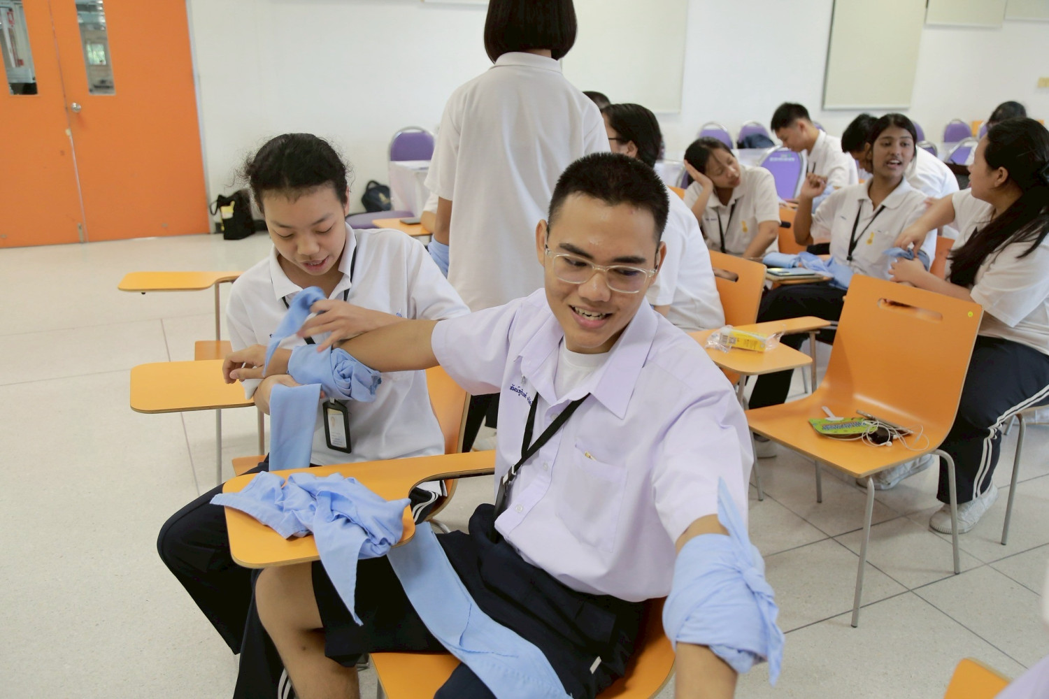 สจด. จัดกิจกรรมการฝึกปฐมพยาบาลเบื้องต้น ประจำภาคเรียนที่ 2 /2568 สจด. จัดกิจกรรมการฝึกปฐมพยาบาลเบื้องต้น ประจำภาคเรียนที่ 2 /2568 — 31 มกราคม 2026 — สถาบันเทคโนโลยีจิตรลดา CDTI