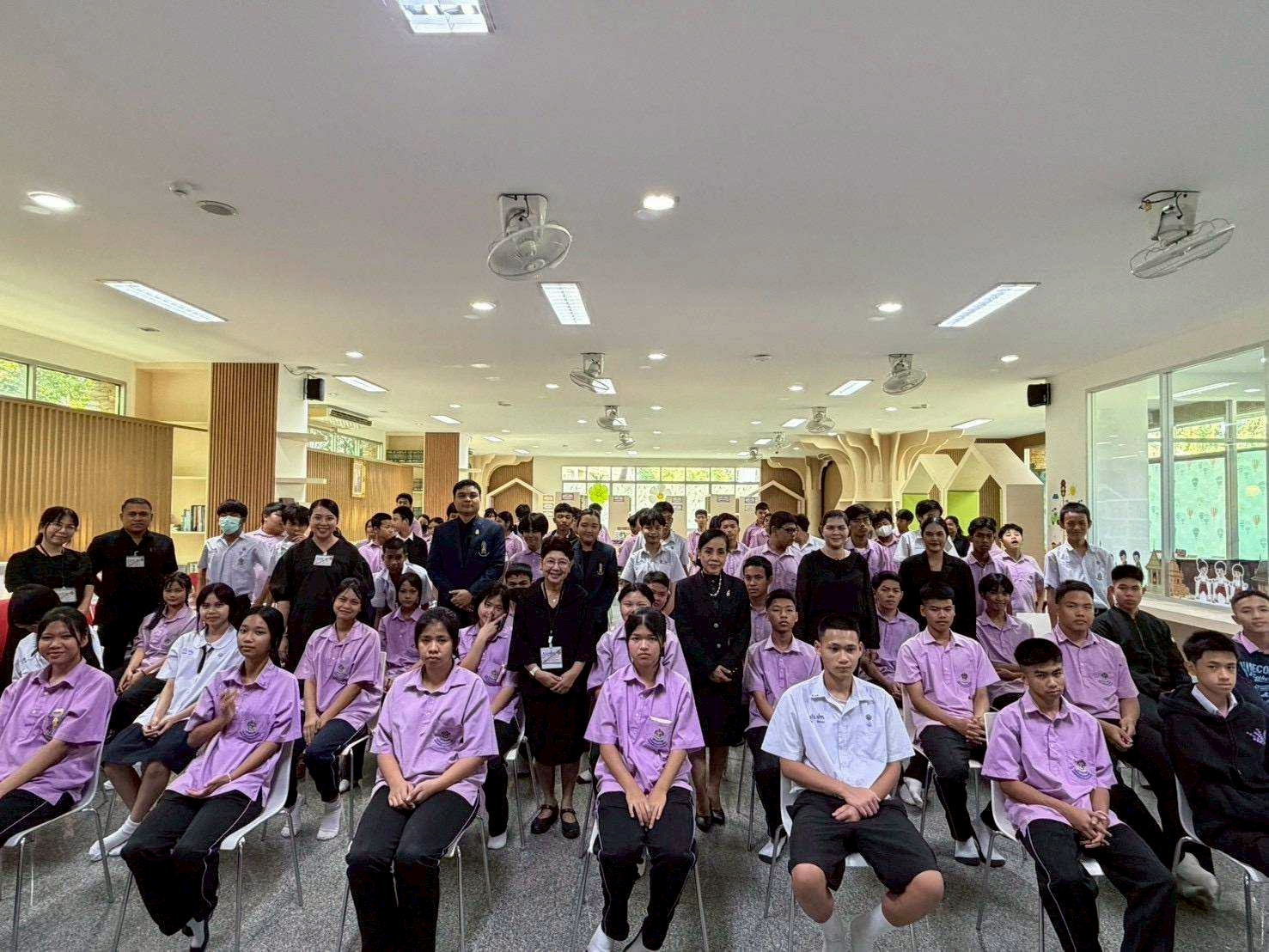 สจด. ร่วมกิจกรรมแนะแนวศึกษาต่อสายอาชีพของโรงเรียนวัดปทุมวนาราม ปีการศึกษา 2568 สจด. ร่วมกิจกรรมแนะแนวศึกษาต่อสายอาชีพของโรงเรียนวัดปทุมวนาราม ปีการศึกษา 2568 — 27 มกราคม 2026 — สถาบันเทคโนโลยีจิตรลดา CDTI