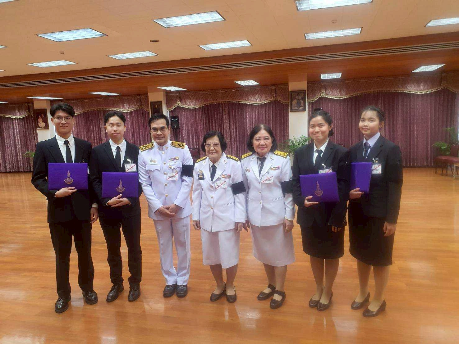 สจด. ร่วมเฝ้าฯ รับเสด็จสมเด็จพระกนิษฐาธิราชเจ้า กรมสมเด็จพระเทพรัตนราชสุดาฯ สยามบรมราชกุมารี พระราชทานพระราชวโรกาสให้ นักศึกษาเข้ารับพระราชทานรางวัล “ความเป็นเลิศด้านอาชีวศึกษา” ครั้งที่ 7 ประจำปีการศึกษา 2566 &mdash; 5 มีนาคม 2026 &mdash; สถาบันเทคโนโลยีจิตรลดา CDTI