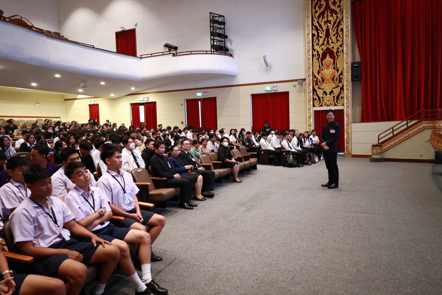 บรรยายพิเศษพระราชกรณียกิจพระบาทสมเด็จพระปรเมนทรรามาธิบดี ศรีสินทรมหาวชิราวุธ พระมงกุฎเกล้าเจ้าอยู่หัว พระมหาธีรราชเจ้า และสมเด็จพระเจ้าบรมวงศ์เธอ เจ้าฟ้าเพชรรัตนราชสุดา สิริโสภาพัณณวดี กรมพระนครปฐมบรมขัตติยานีมหาธีรราชธิดา บรรยายพิเศษพระราชกรณียกิจพระบาทสมเด็จพระปรเมนทรรามาธิบดี ศรีสินทรมหาวชิราวุธ พระมงกุฎเกล้าเจ้าอยู่หัว พระมหาธีรราชเจ้า และสมเด็จพระเจ้าบรมวงศ์เธอ เจ้าฟ้าเพชรรัตนราชสุดา สิริโสภาพัณณวดี กรมพระนครปฐมบรมขัตติยานีมหาธีรราชธิดา — 9 มกราคม 2026 — สถาบันเทคโนโลยีจิตรลดา CDTI