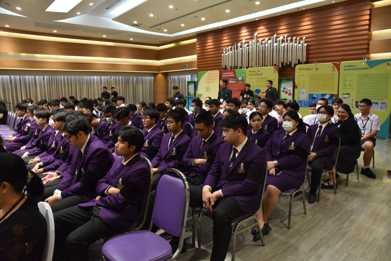 สจด. ร่วมพิธีบำเพ็ญกุศล เพื่ออุทิศถวายเป็นพระราชกุศลแด่ สมเด็จพระนางเจ้าสิริกิติ์ พระบรมราชินีนาถ พระบรมราชชนนีพันปีหลวง เนื่องในโอกาสพระราชพิธีบำเพ็ญพระราชกุศลสตมวาร ๑๐๐ วัน สจด. ร่วมพิธีบำเพ็ญกุศล เพื่ออุทิศถวายเป็นพระราชกุศลแด่ สมเด็จพระนางเจ้าสิริกิติ์ พระบรมราชินีนาถ พระบรมราชชนนีพันปีหลวง เนื่องในโอกาสพระราชพิธีบำเพ็ญพระราชกุศลสตมวาร ๑๐๐ วัน — 30 มกราคม 2026 — สถาบันเทคโนโลยีจิตรลดา CDTI