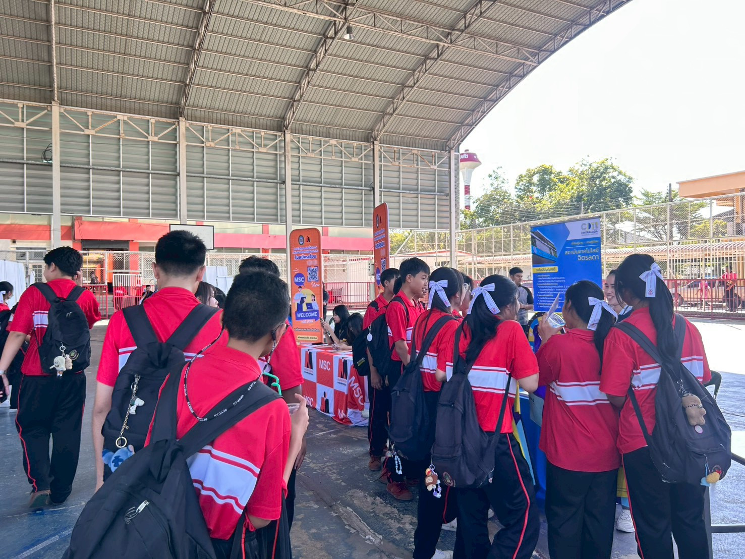 สจด. ร่วมงานแนะแนวศึกษาต่อ และจัดบูธงาน Open House โรงเรียนอยุธยาวิทยาลัย ประจำปีการศึกษา 2568 สจด. ร่วมงานแนะแนวศึกษาต่อ และจัดบูธงาน Open House โรงเรียนอยุธยาวิทยาลัย ประจำปีการศึกษา 2568 — 24 มกราคม 2026 — สถาบันเทคโนโลยีจิตรลดา CDTI